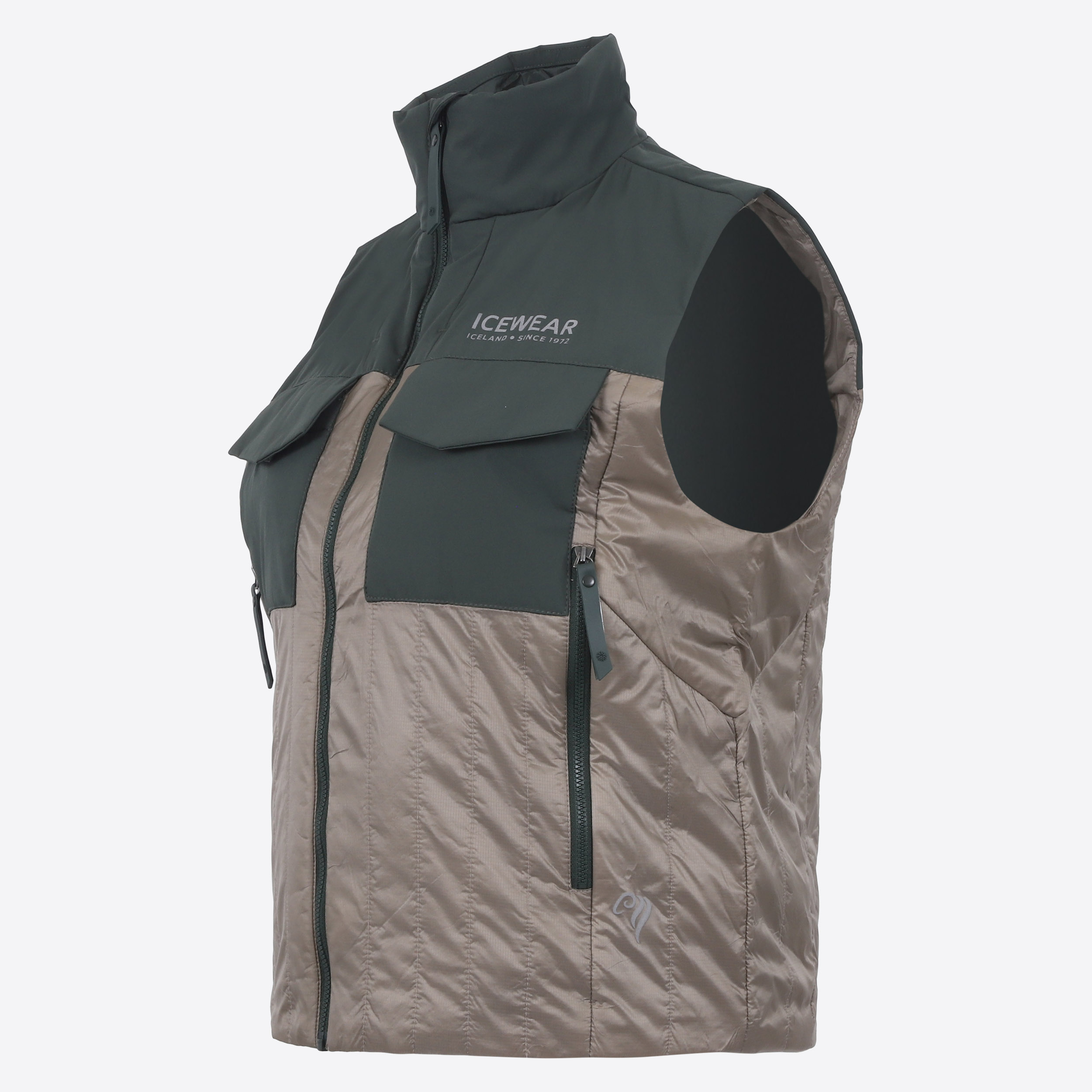 BlackSheep women´s gilet padded with Icelandic wool