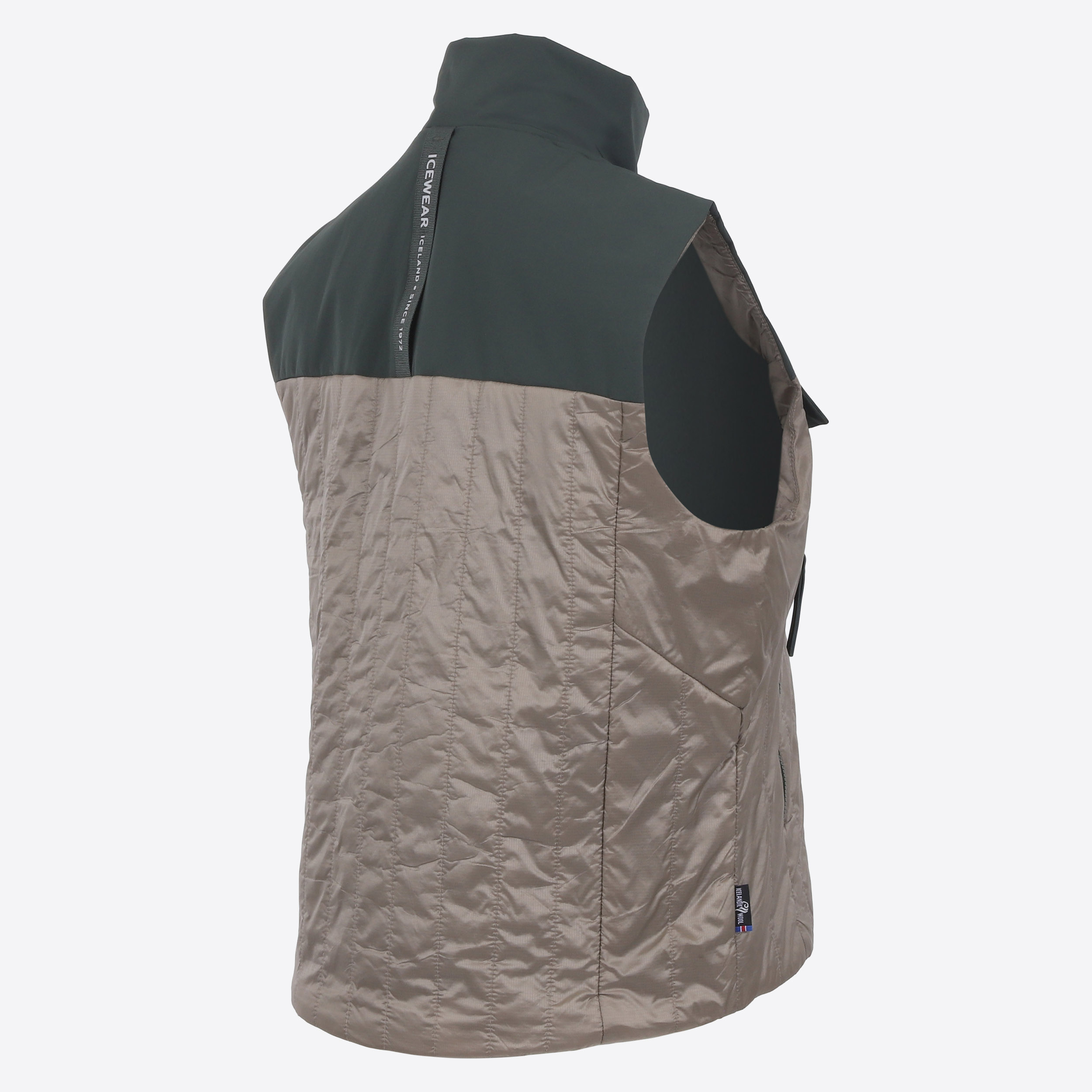 BlackSheep women´s gilet padded with Icelandic wool