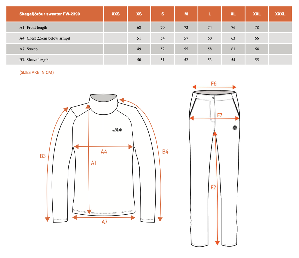 Skagafjörður pull sport en coton