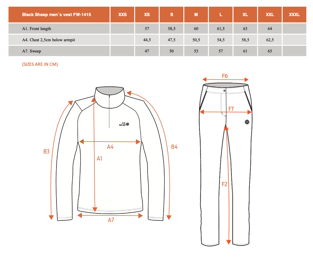 BlackSheep women´s vest with Icelandic wool