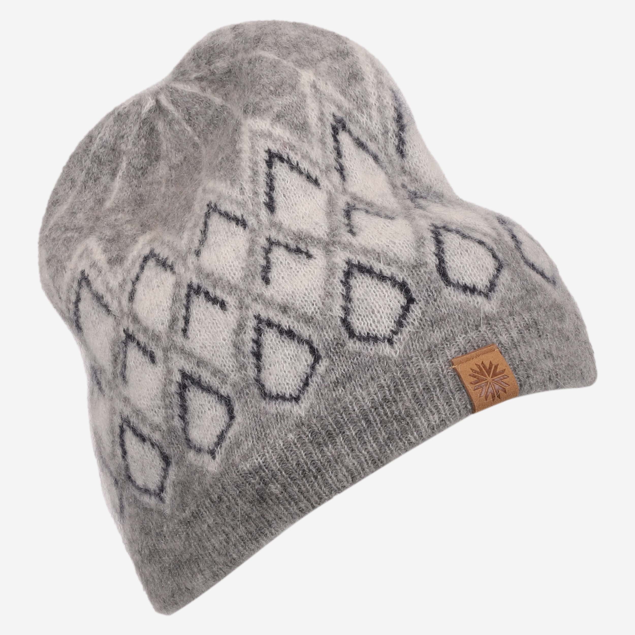 Ásbyrgi Mütze aus Mohairwolle 