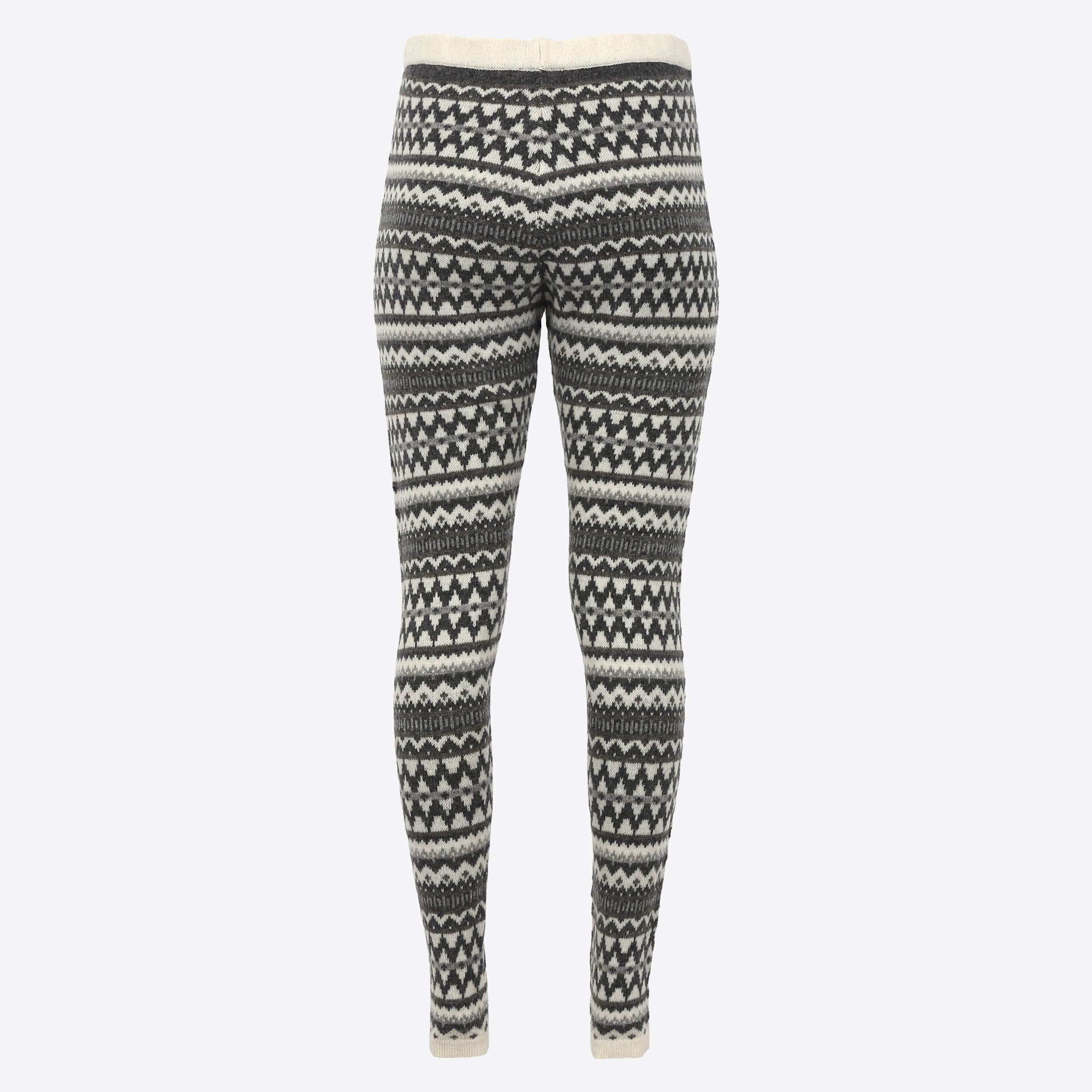 Miðfjall traditional Nordic patterned wool leggings