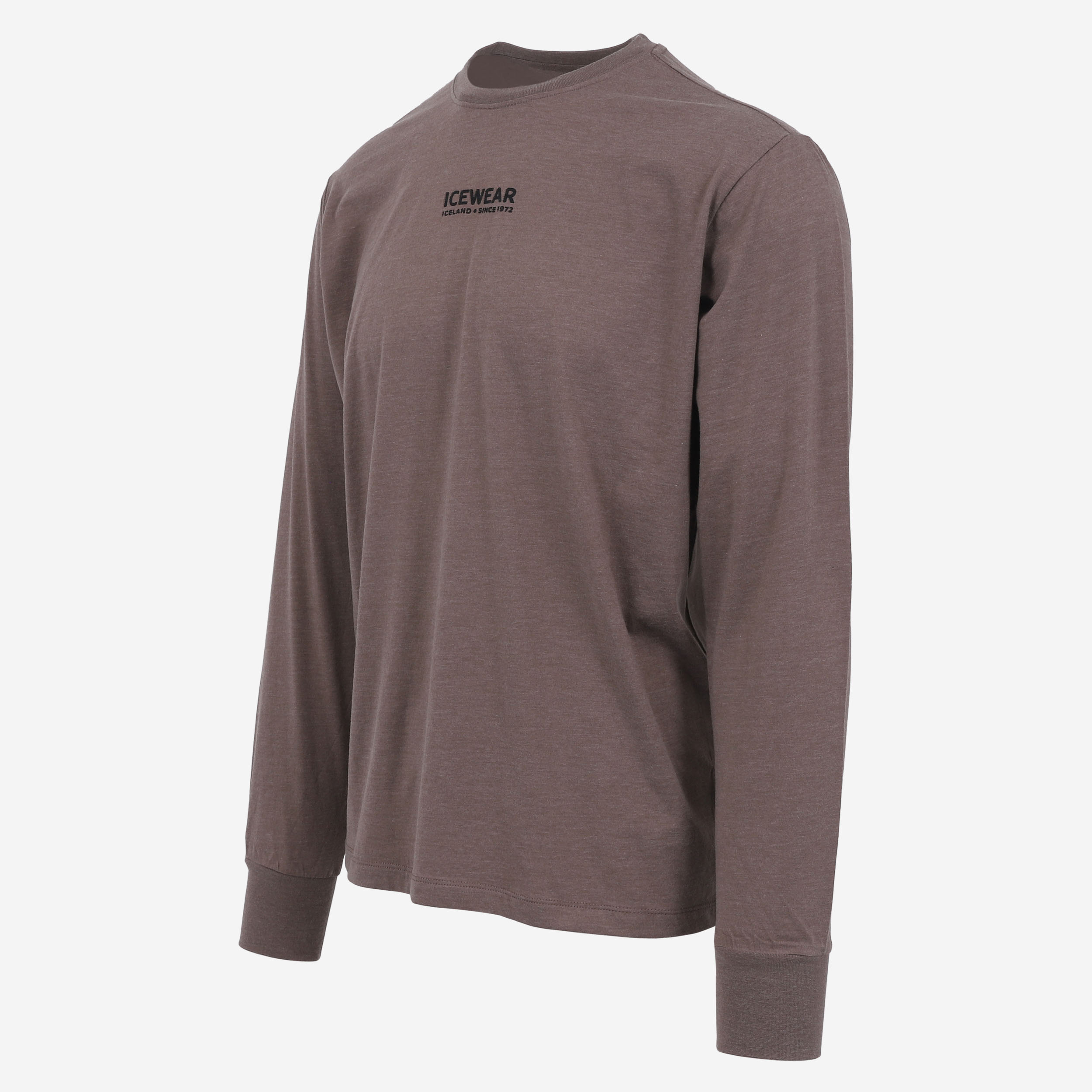 Eyjafjörður Langarmhemd aus Baumwolle