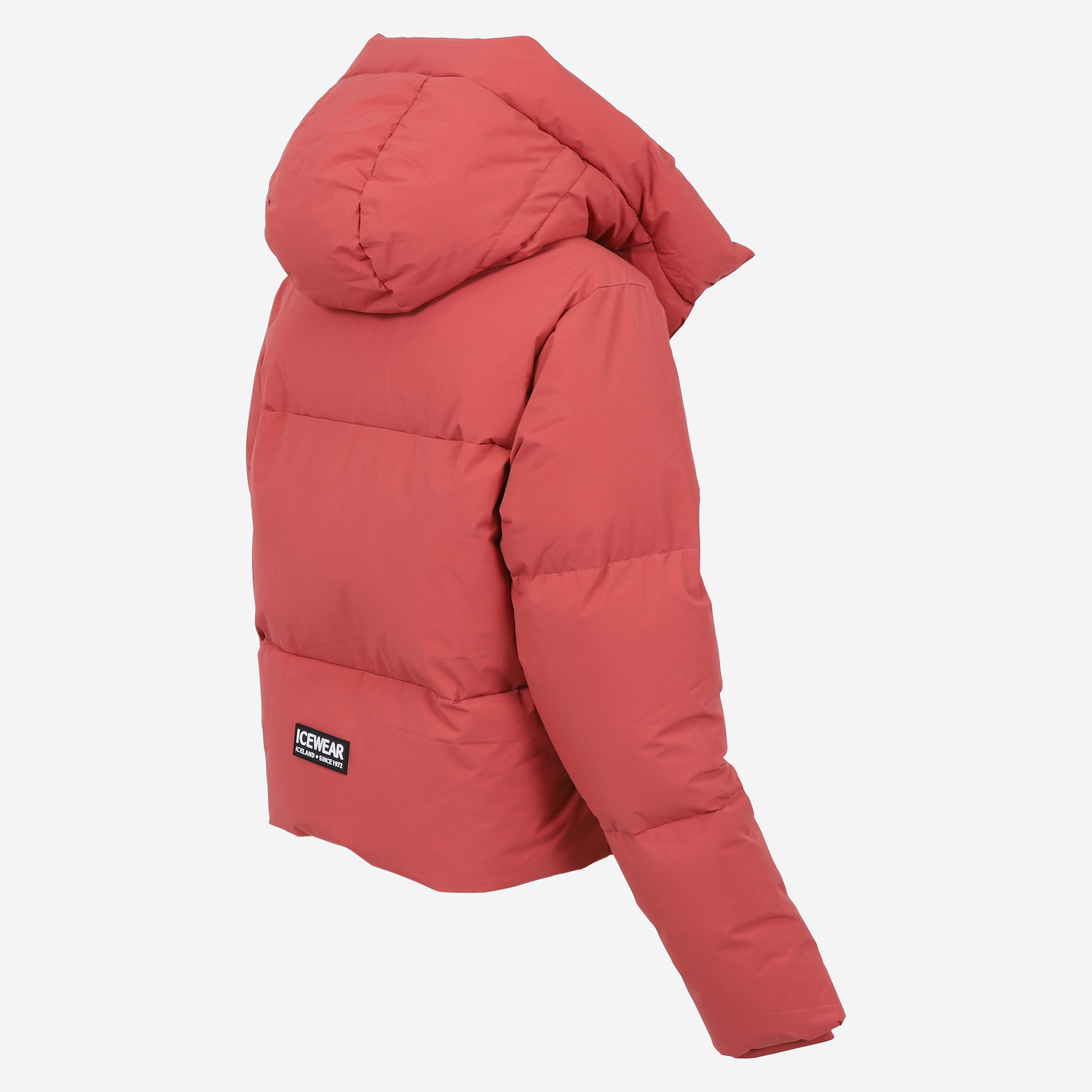 Borg short puffer down jacket