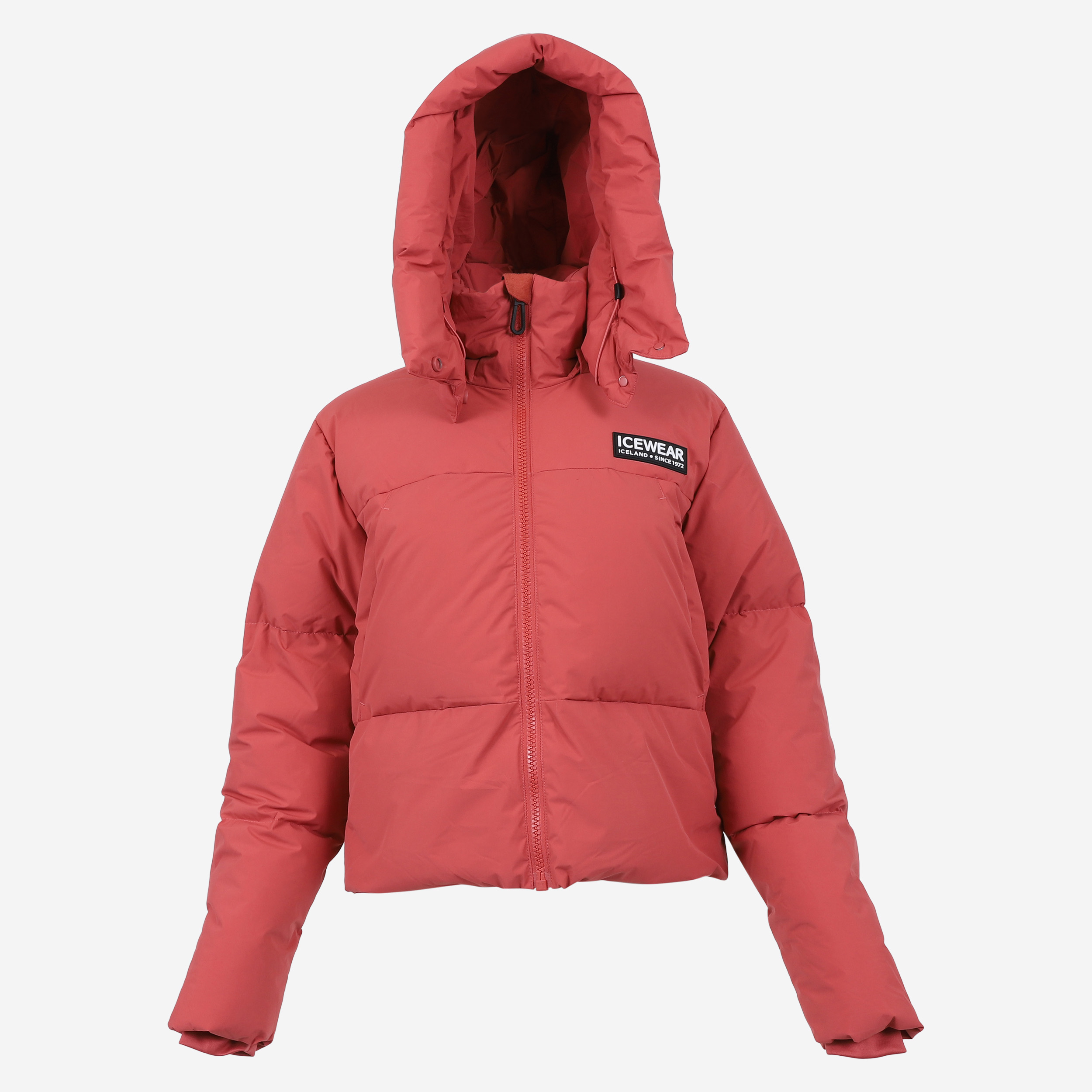 Borg short puffer down jacket
