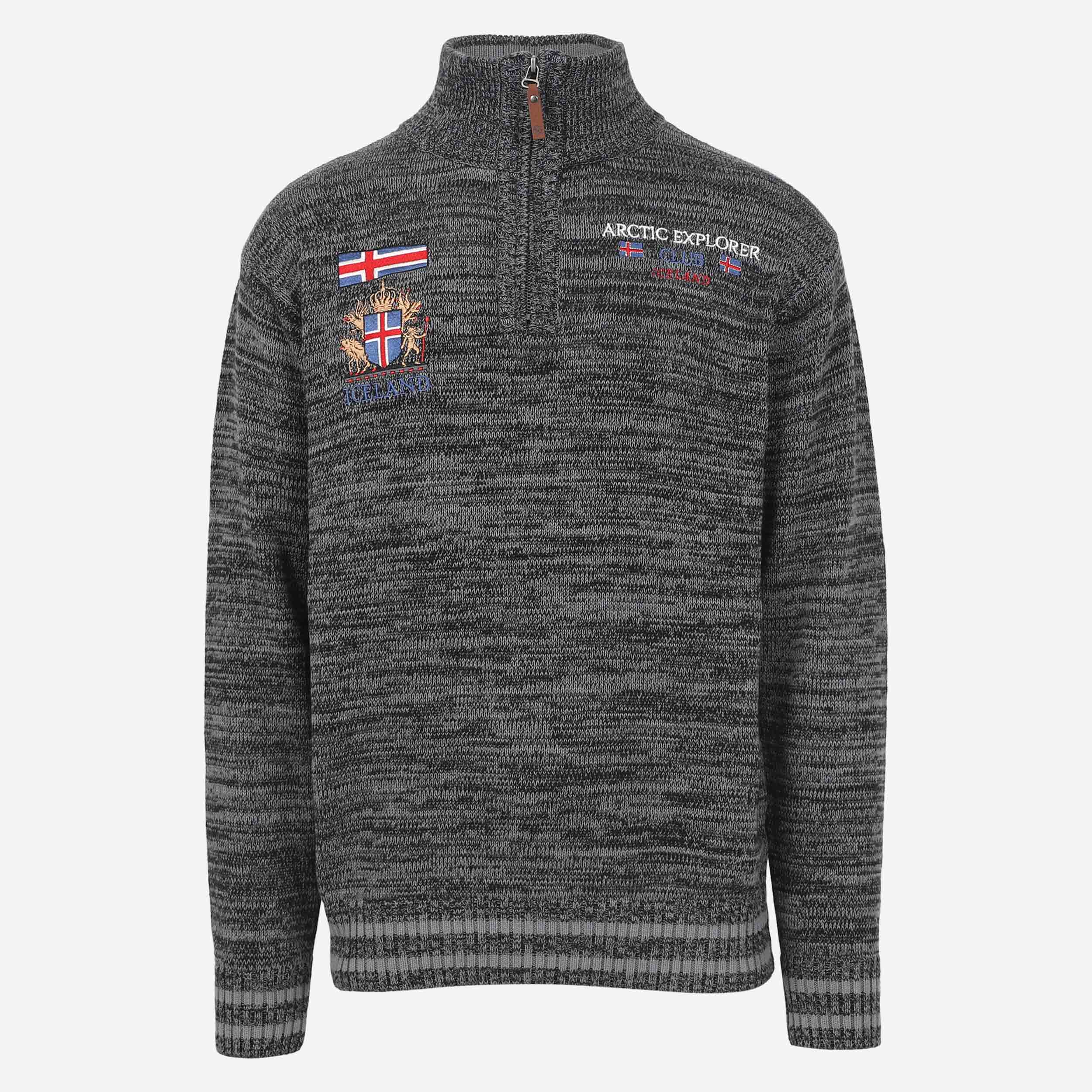 Thor pullover with Icelandic flag
