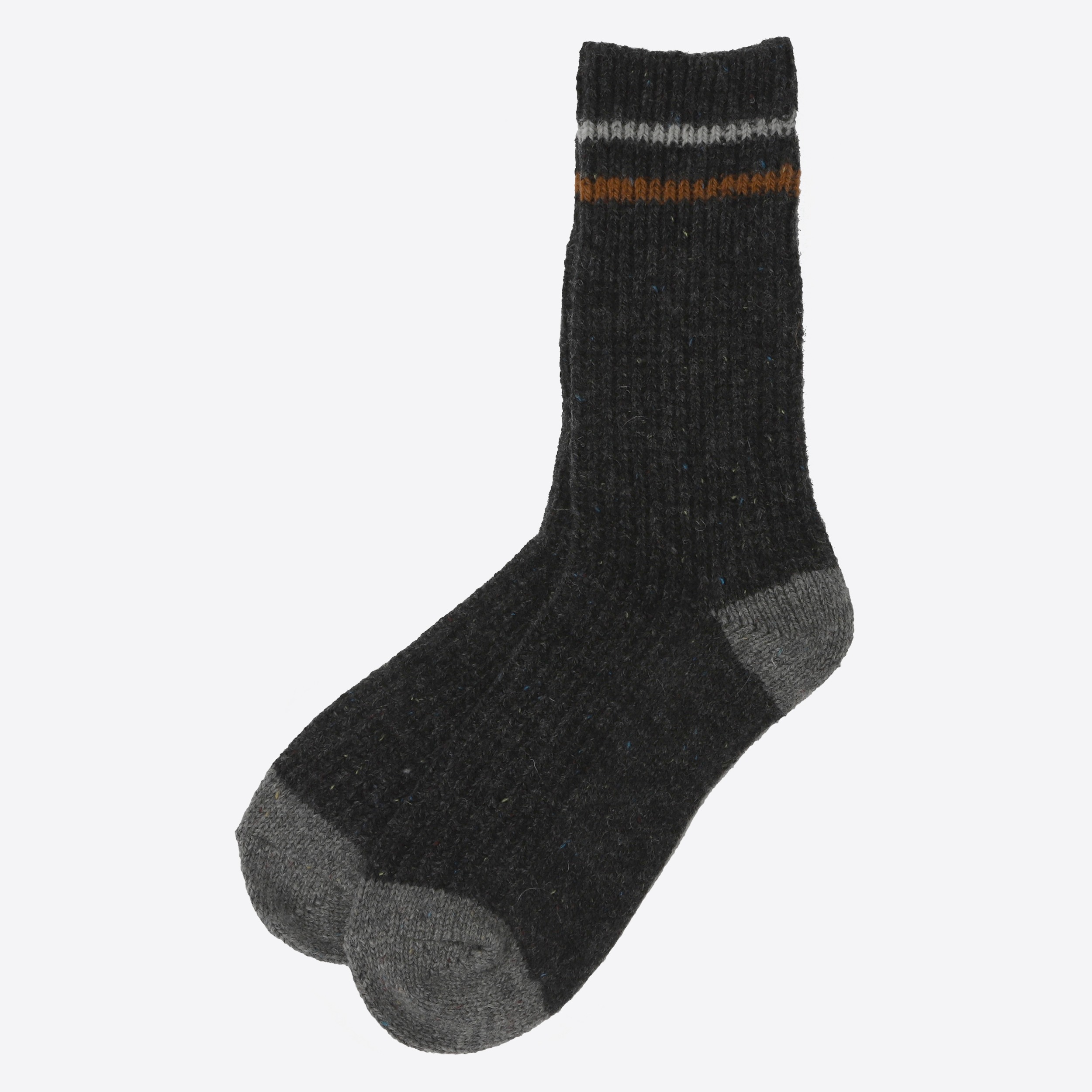 Hraunhóll knitted lambswool socks