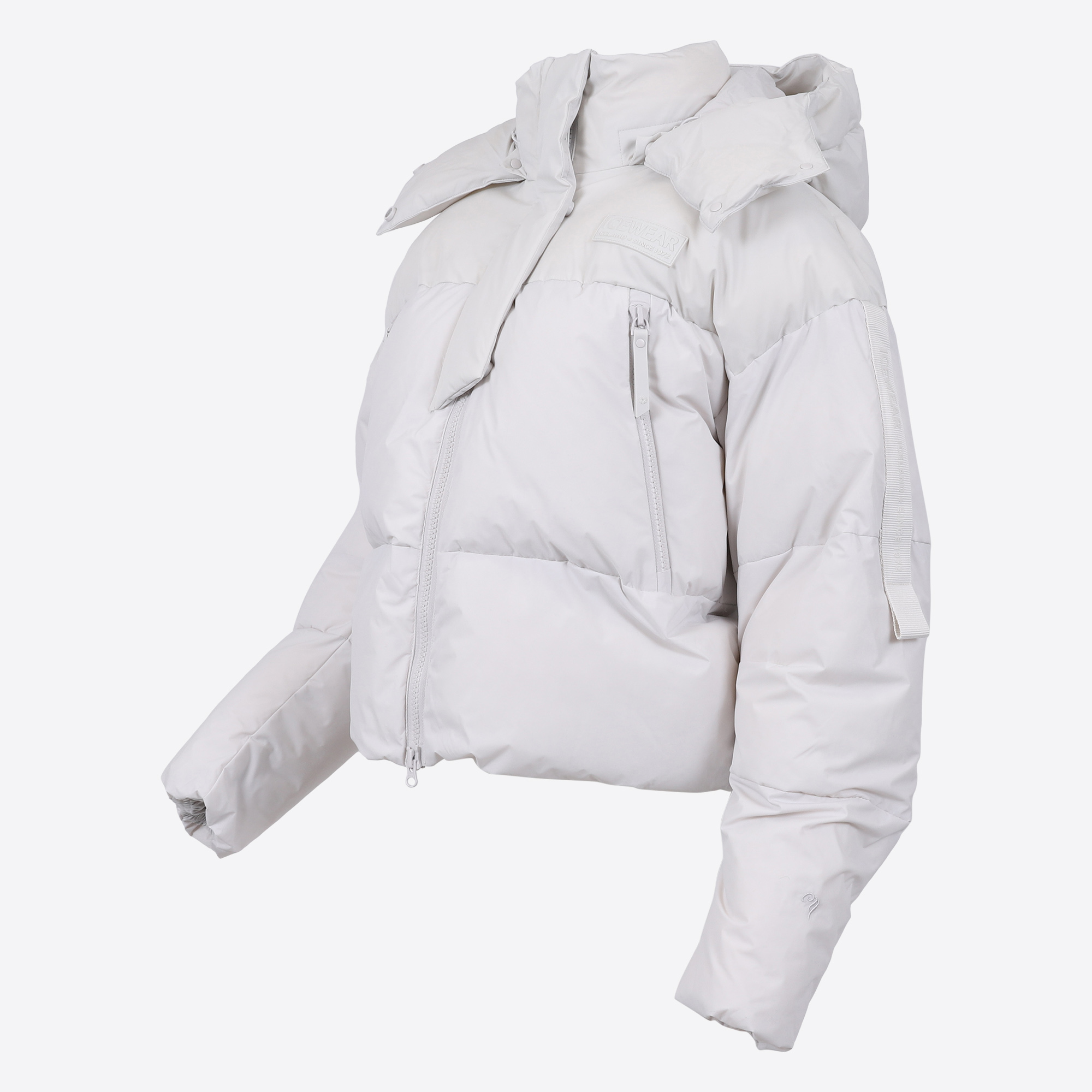 Kaldakvísl Damen Winterjacke mit Wollfüllung