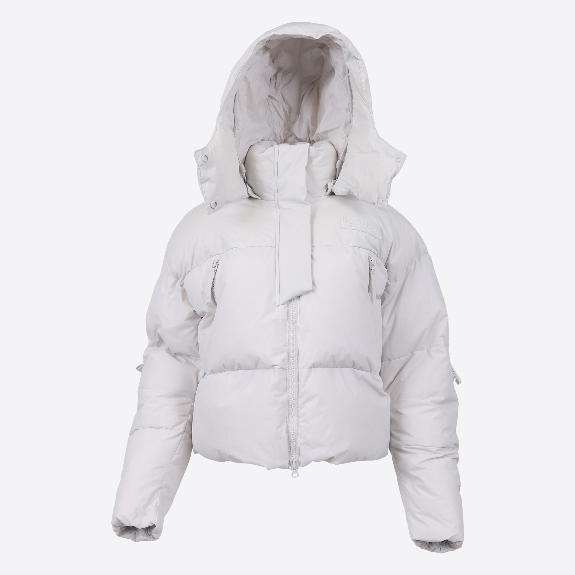 Kaldakvísl Damen Winterjacke mit Wollfüllung