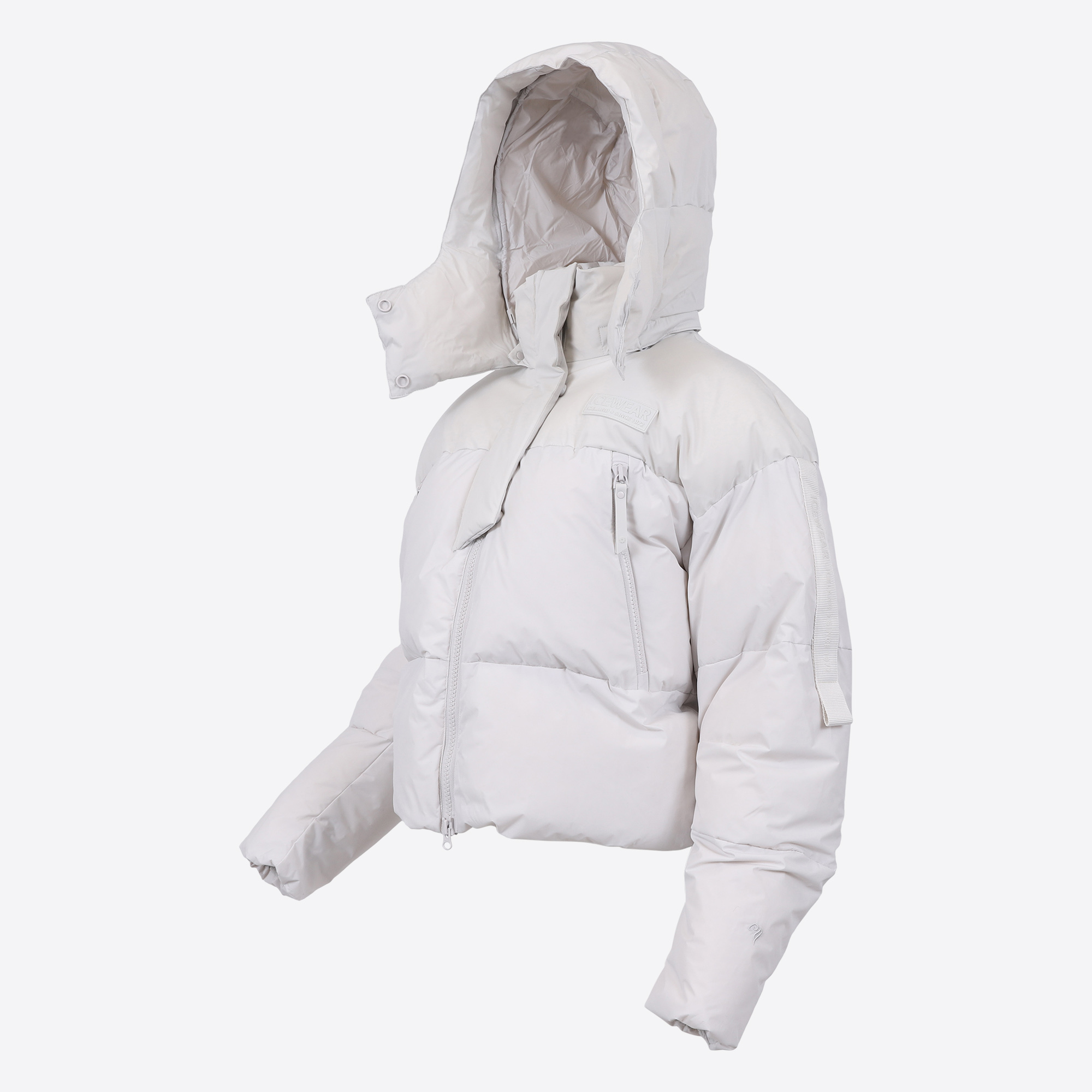 Kaldakvísl Damen Winterjacke mit Wollfüllung