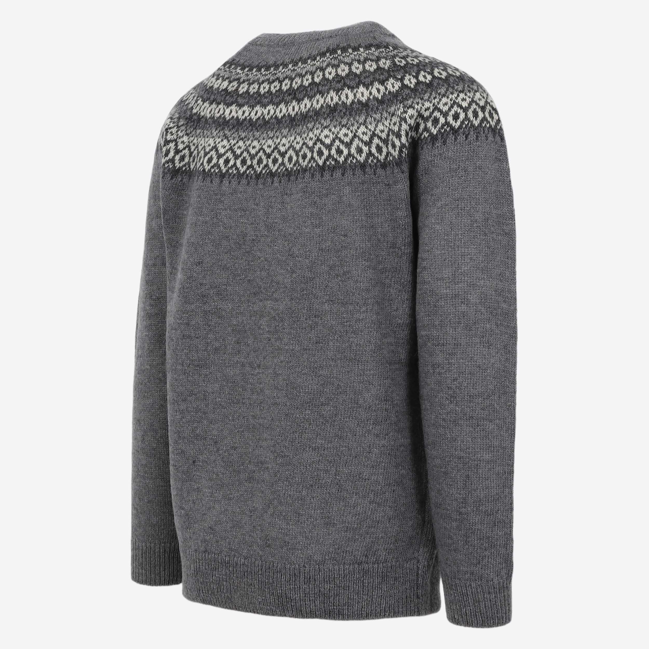 Fagradalsfjall men´s Icelandic pattern wool sweater