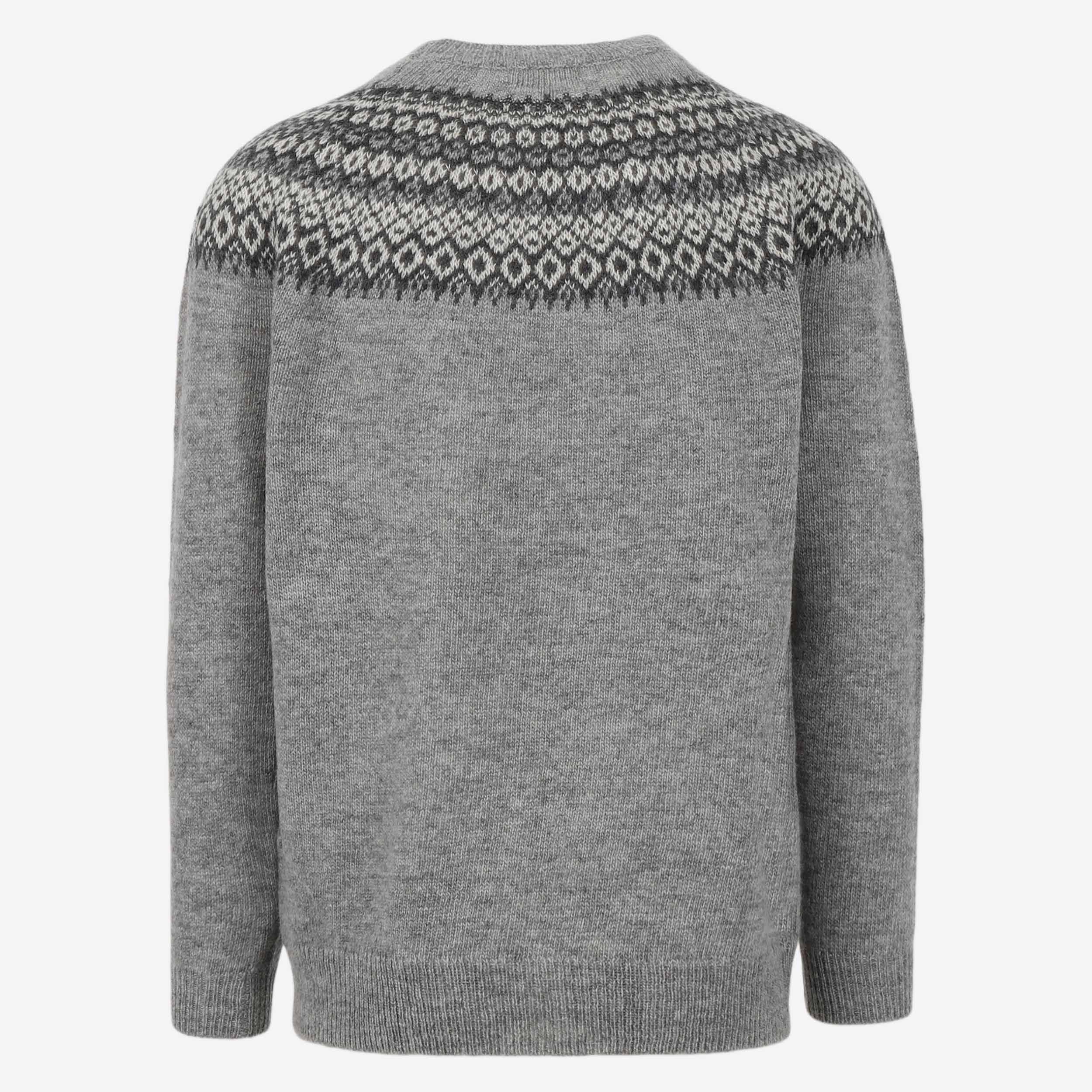 Fagradalsfjall Traditioneller Pullover aus isländischer Wolle