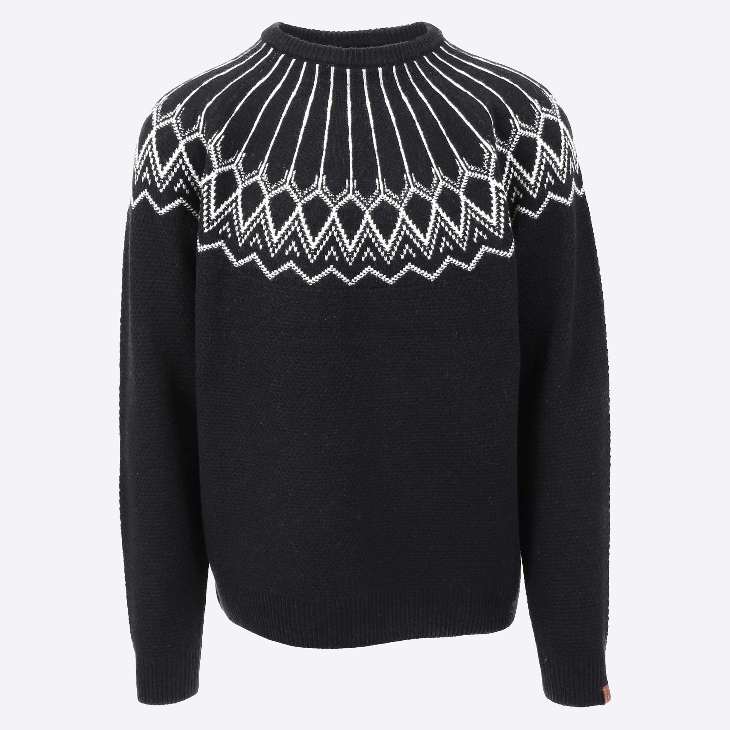 Skaftafell karla peysa með merino ull