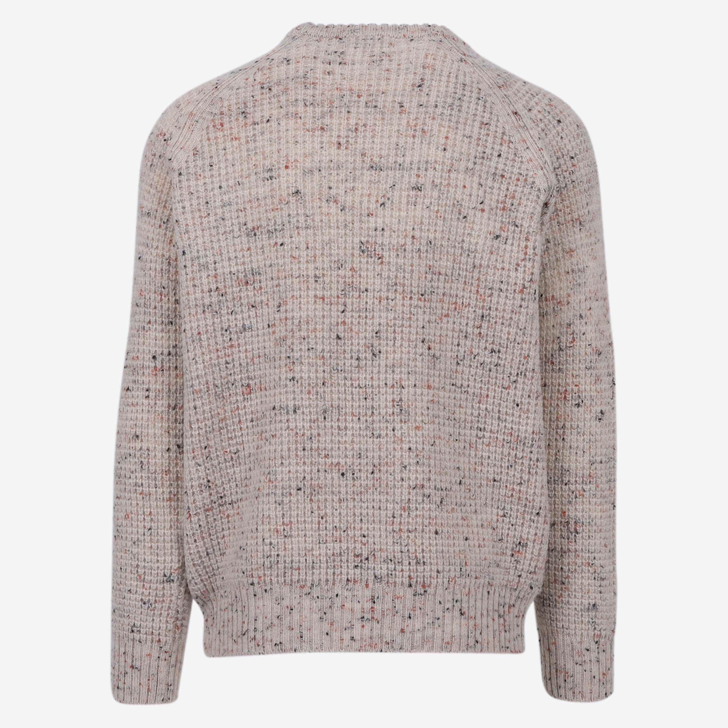 Hraunhóll knitted lambswool pullover 