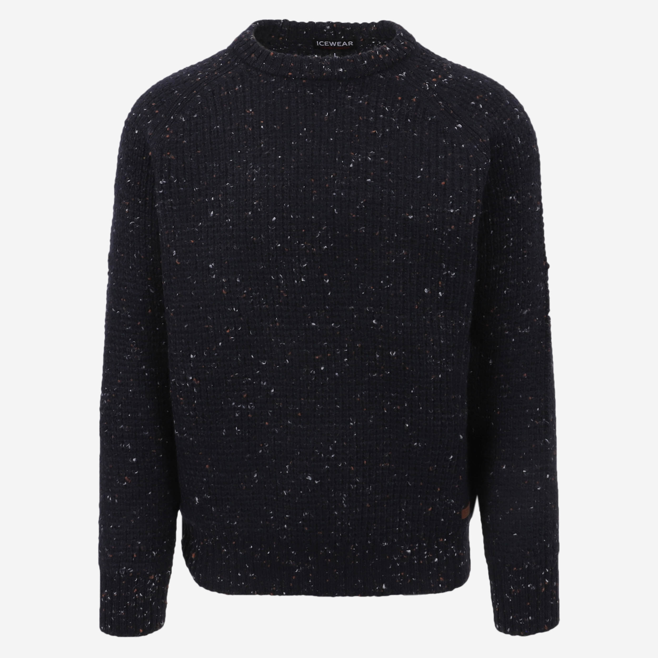 Hraunhóll knitted lambswool pullover 