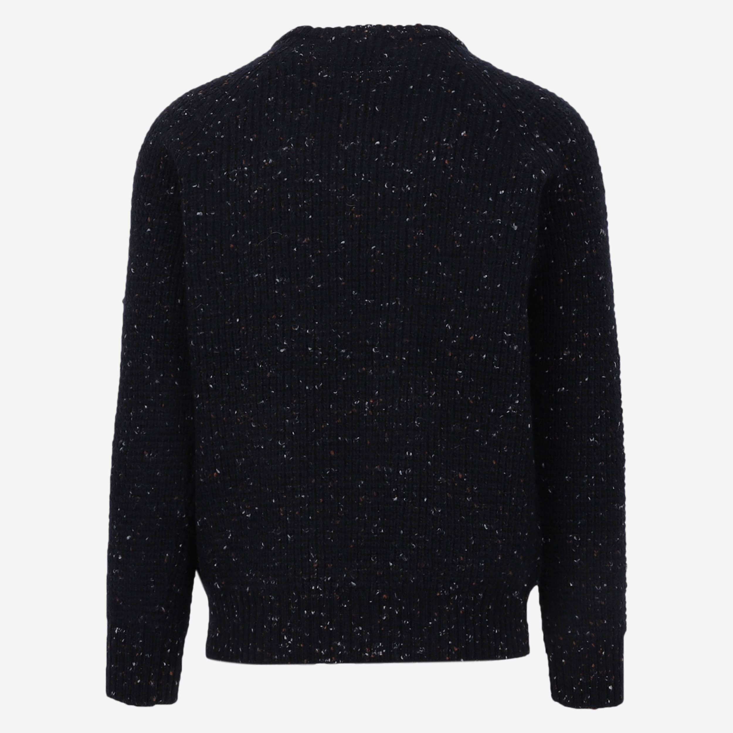 Hraunhóll knitted lambswool pullover 