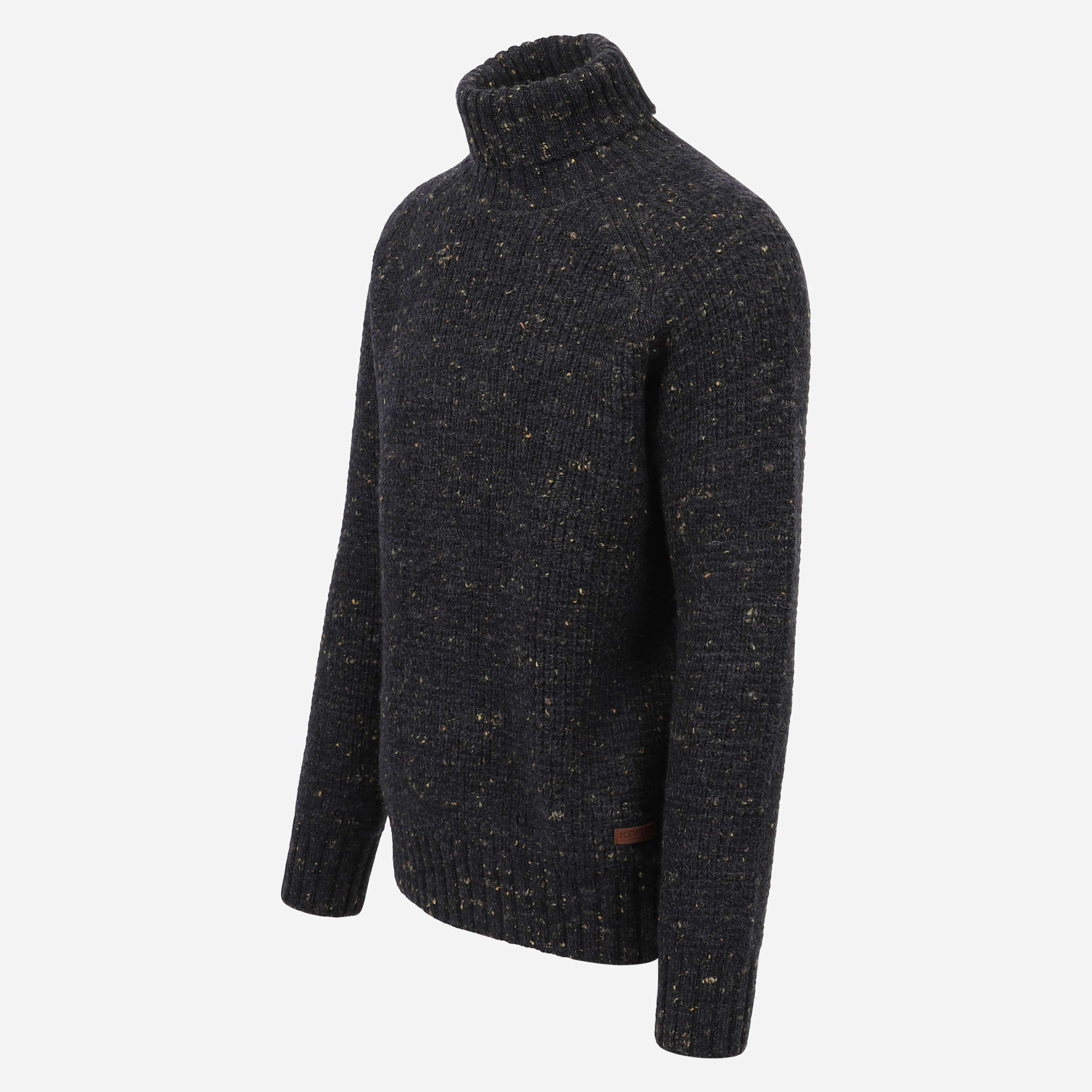 Hraunhóll turtle neck lambswool sweater 