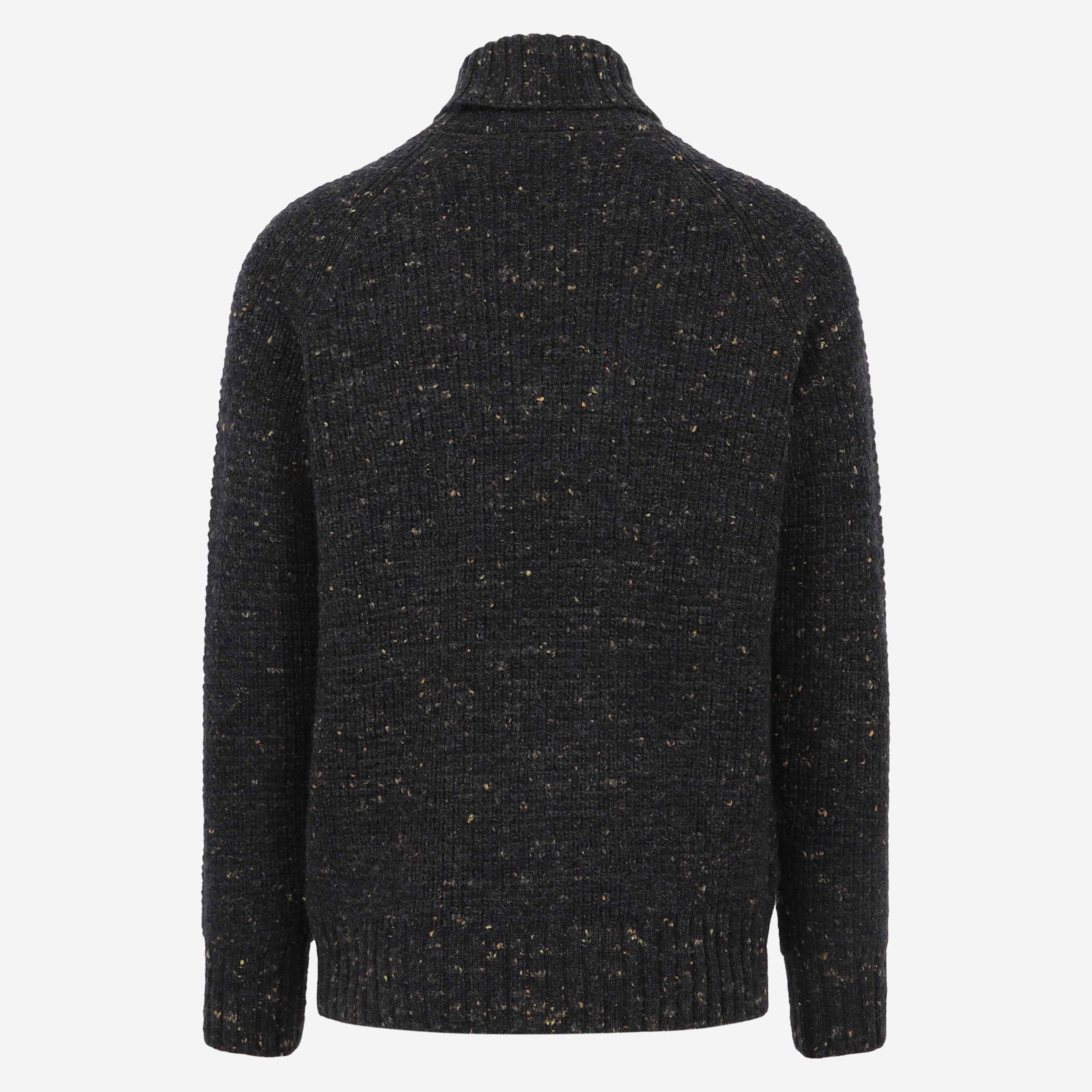 Hraunhóll turtle neck lambswool sweater 