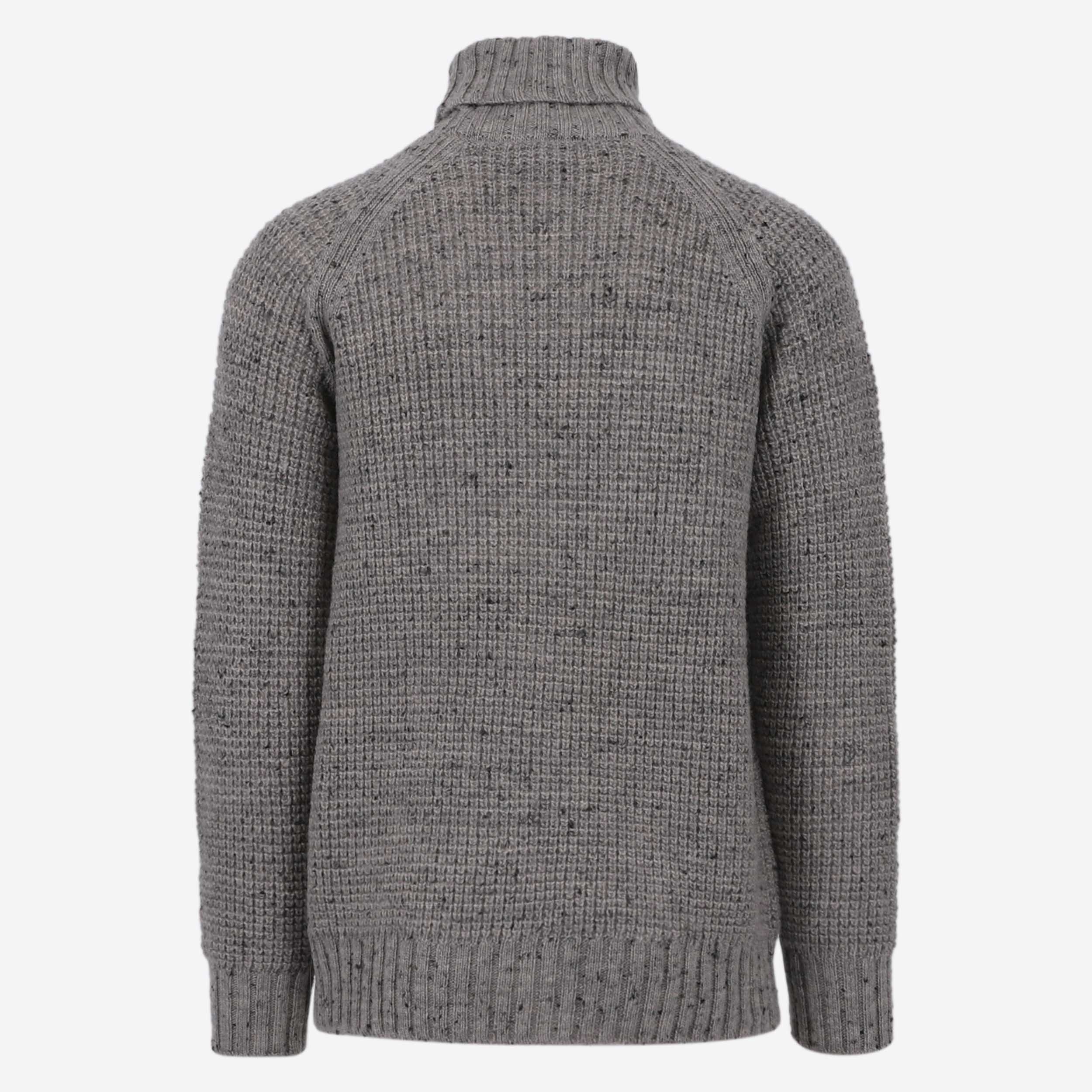 Hraunhóll turtle neck lambswool sweater 