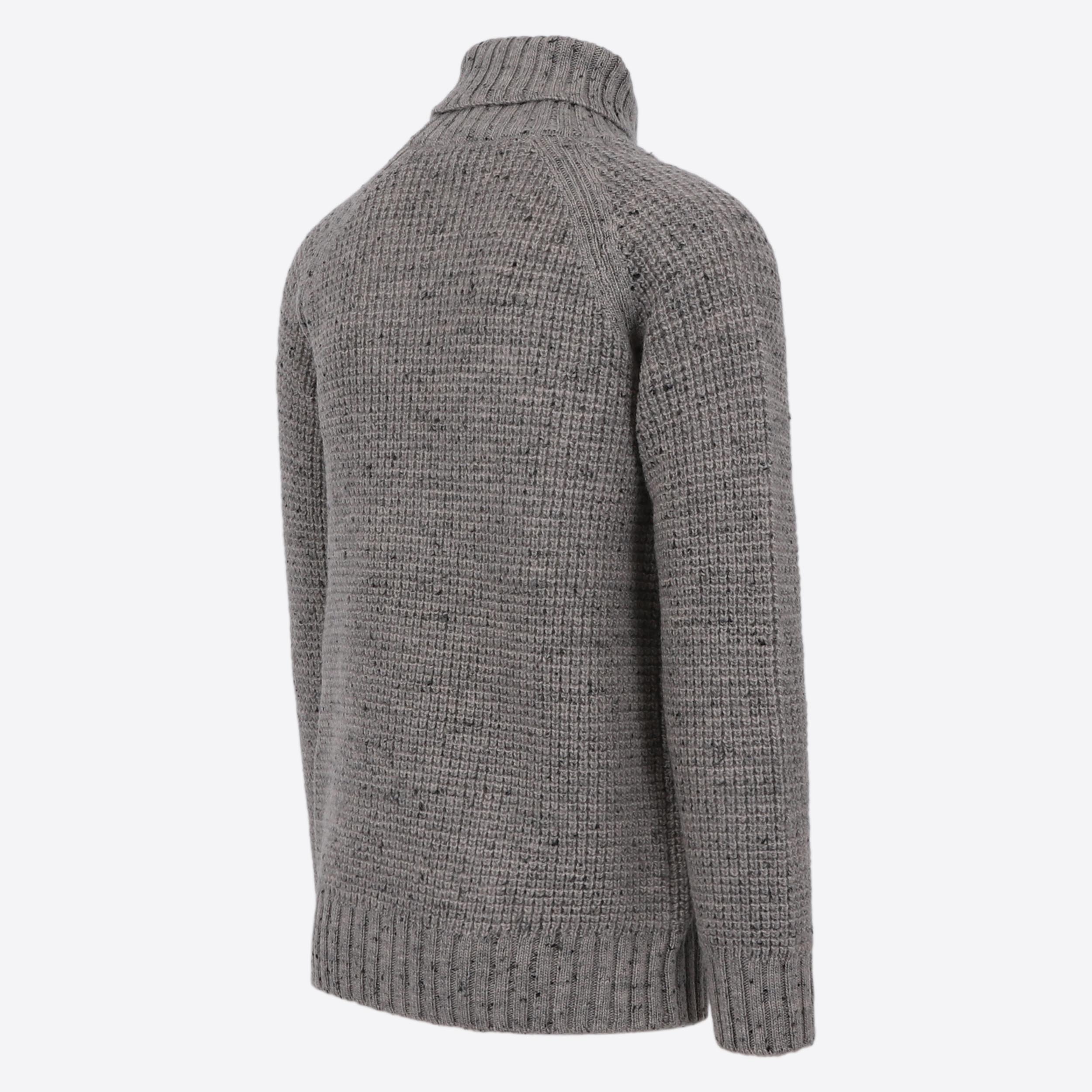 Hraunhóll turtle neck lambswool sweater 