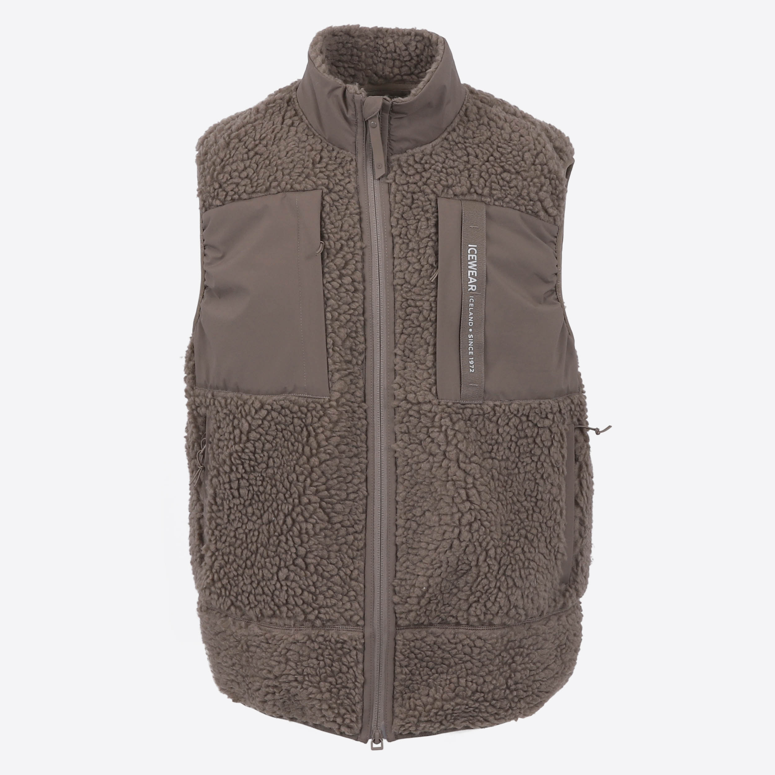 Hergilsey Unisex Wool Sherpa Vest