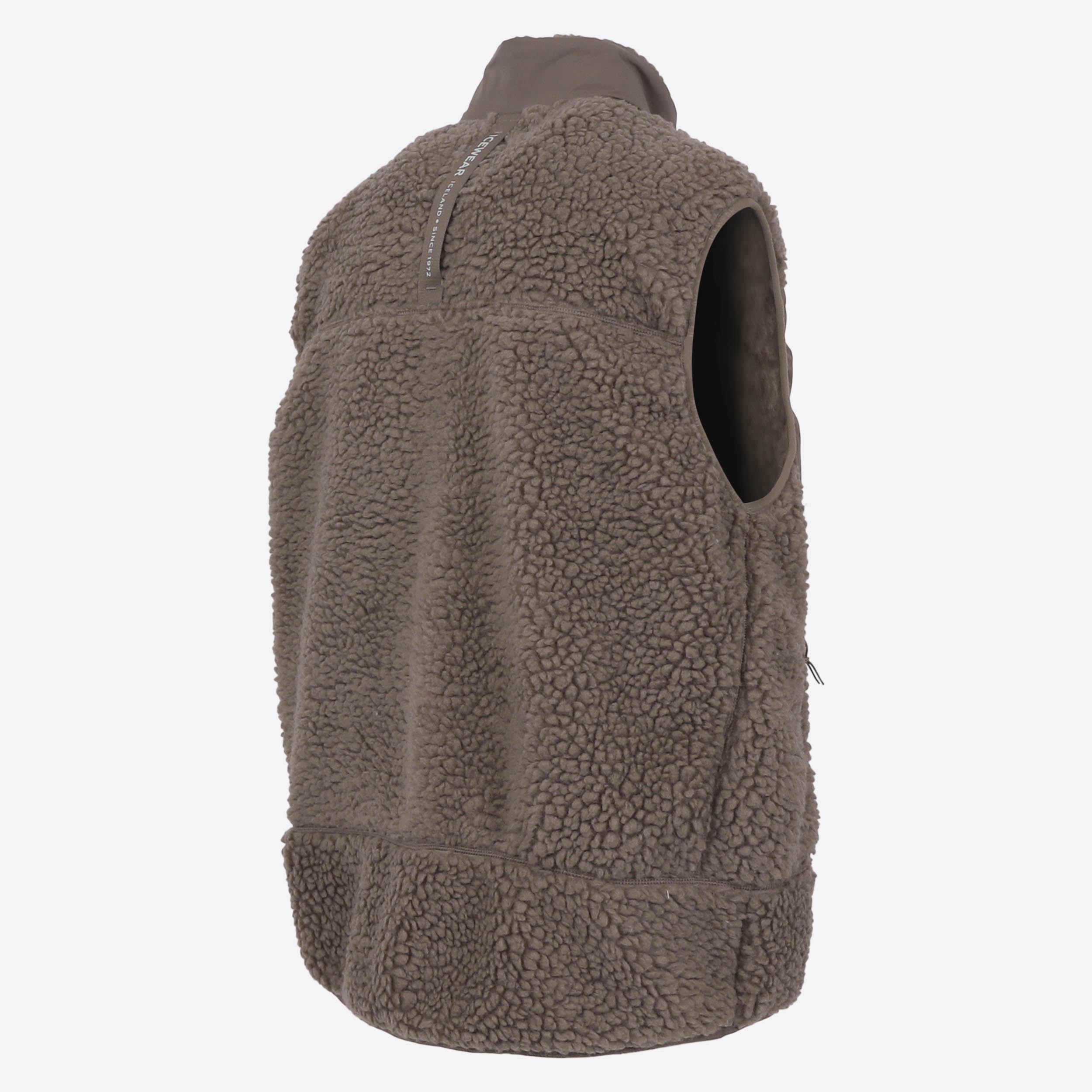 Hergilsey Unisex Wool Sherpa Vest