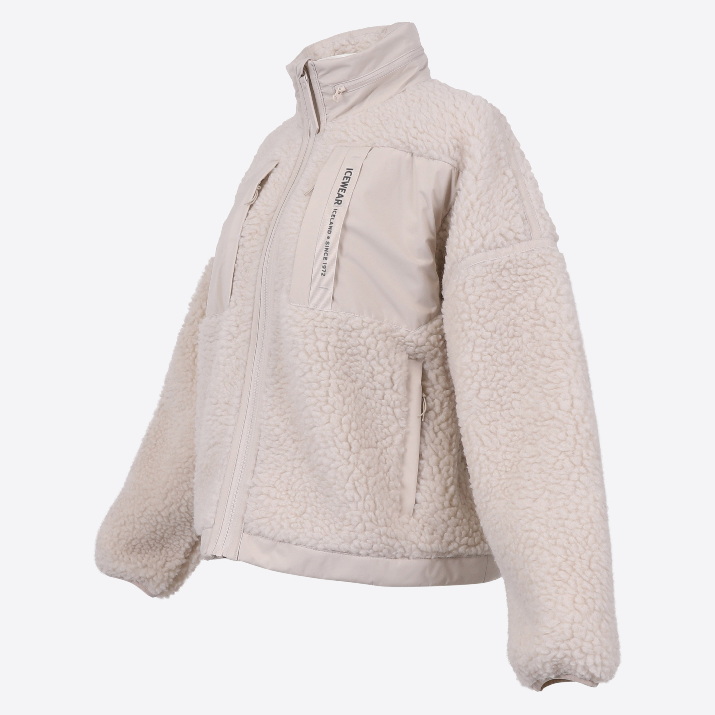 Hergilsey Sherpa ullarjakki í dömusniði