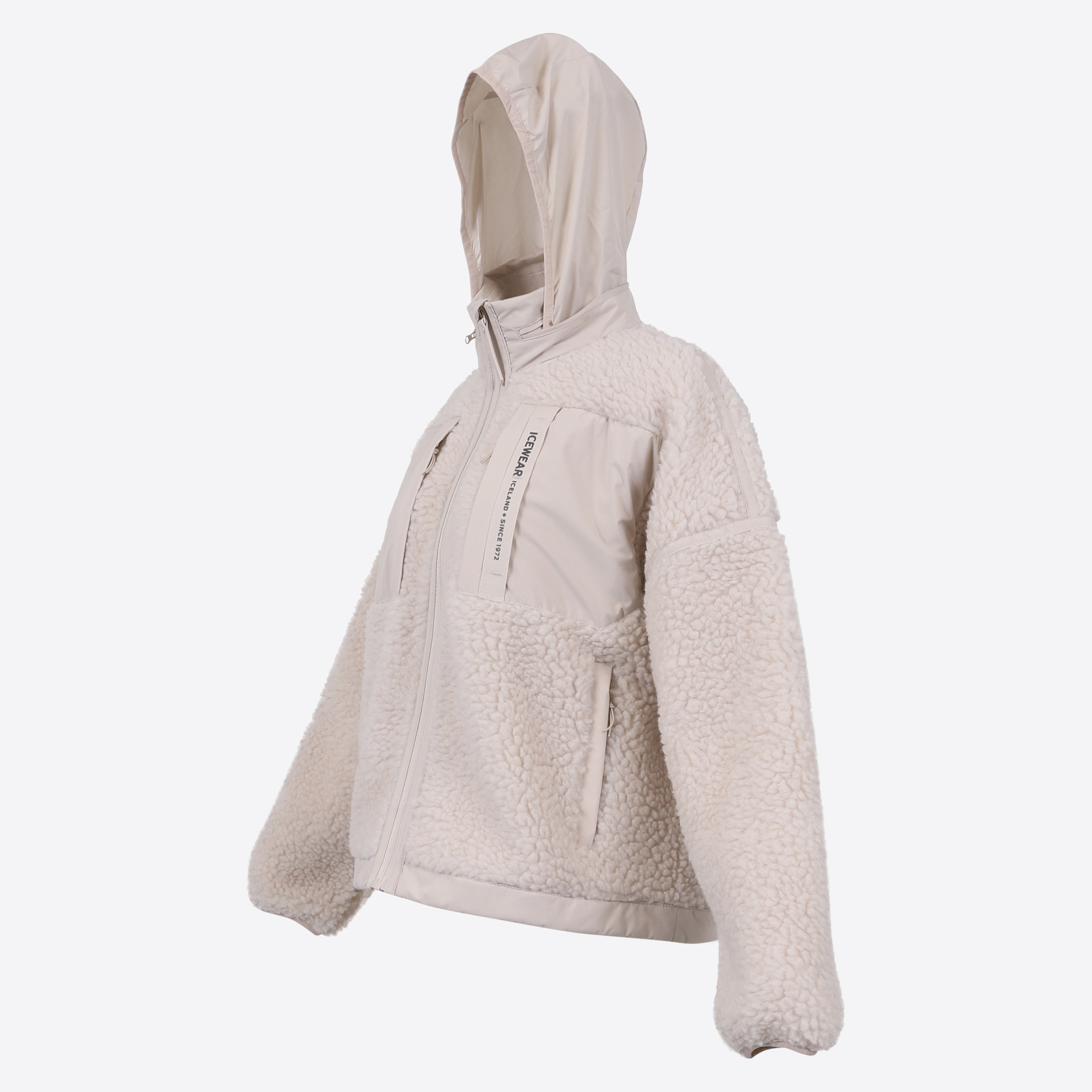 Hergilsey Sherpa ullarjakki í dömusniði