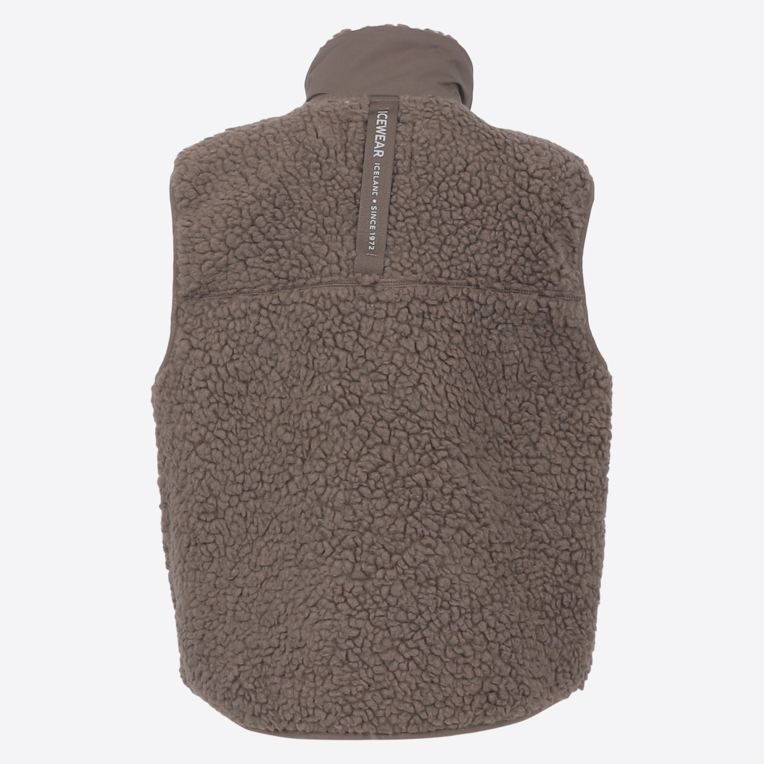 Hergilsey Womans Wool Cropped Vest