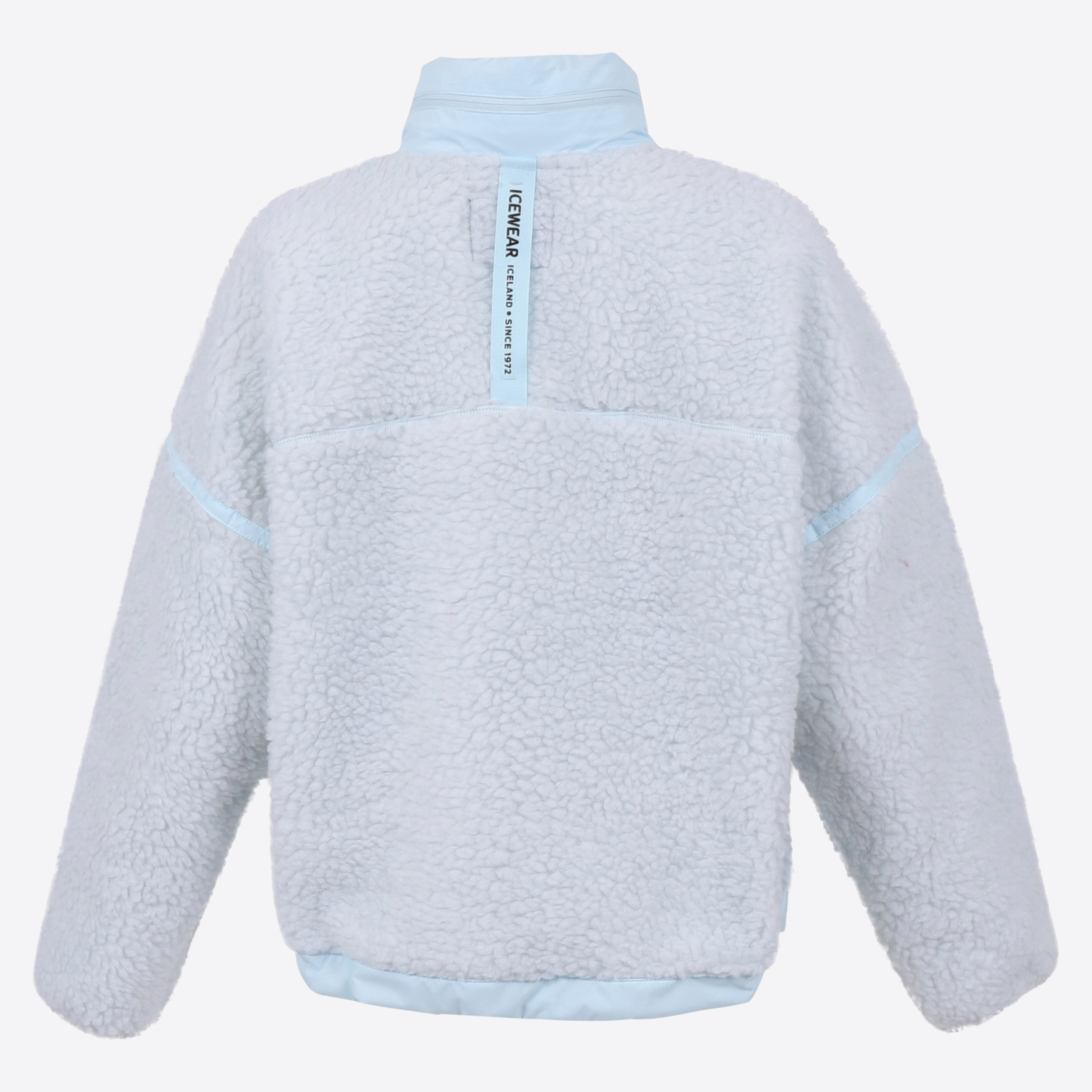 Hergilsey Sherpa wool jacket for women