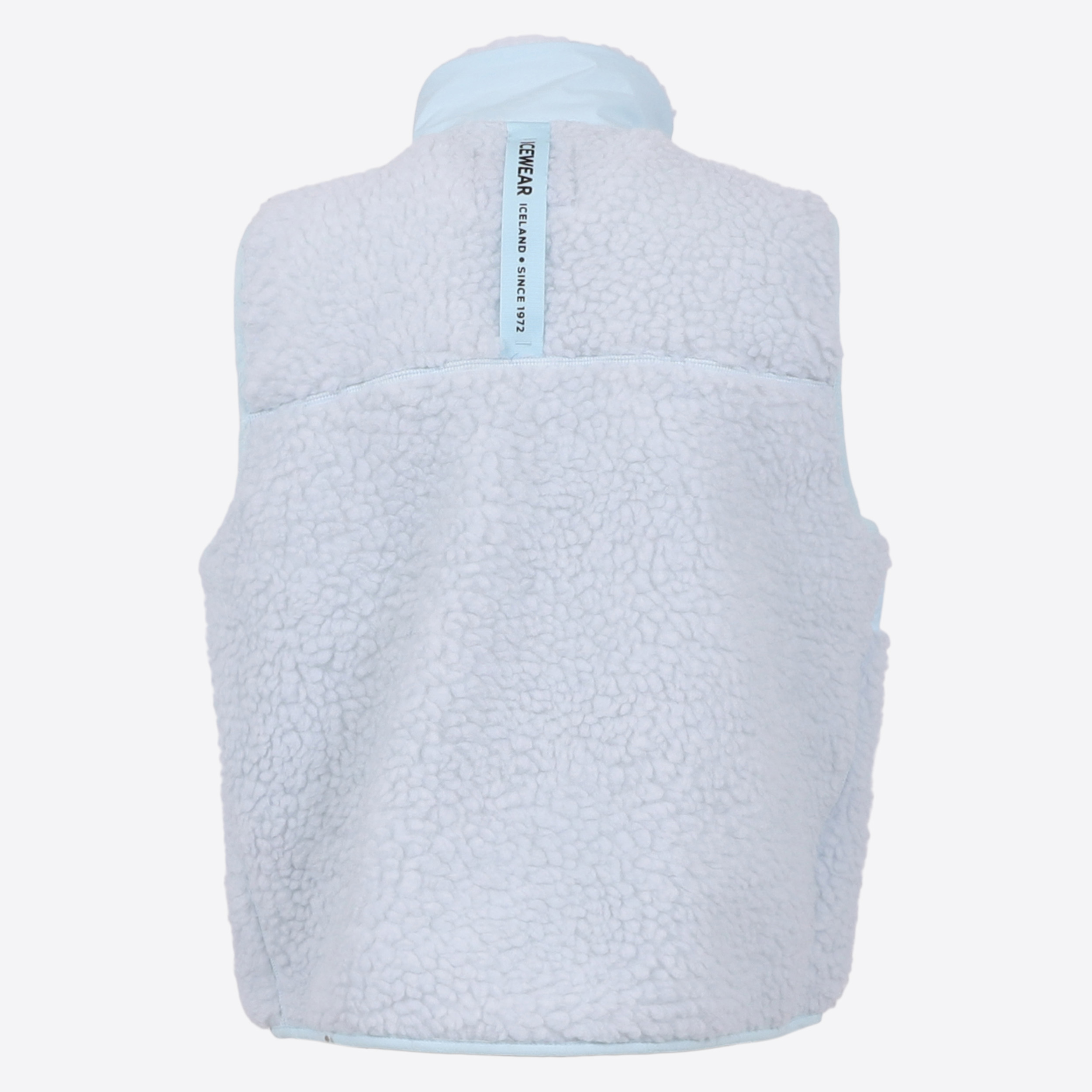 Hergilsey cropped gilet for women