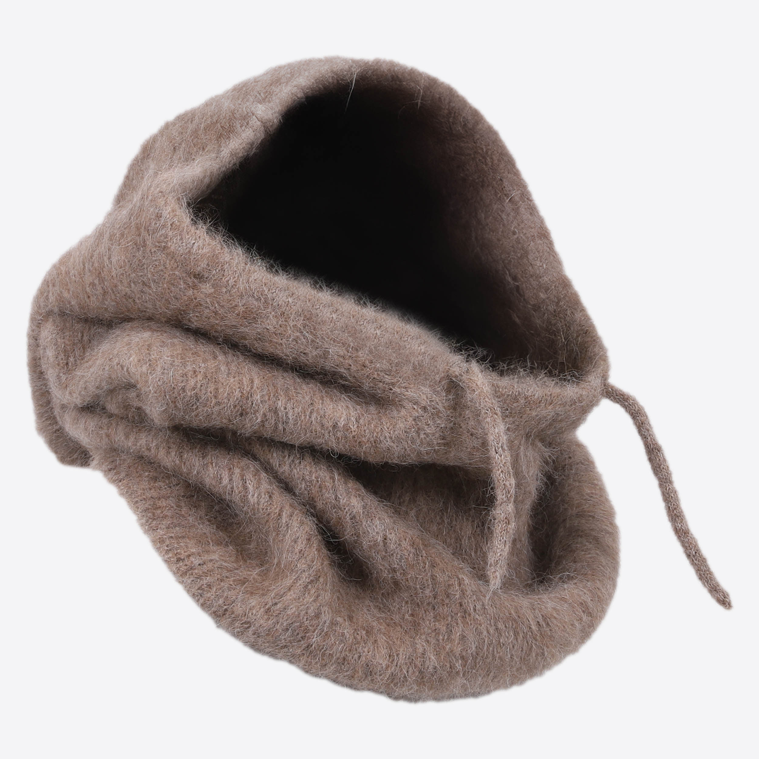 Furulundur alpakka ullarlambhúshetta