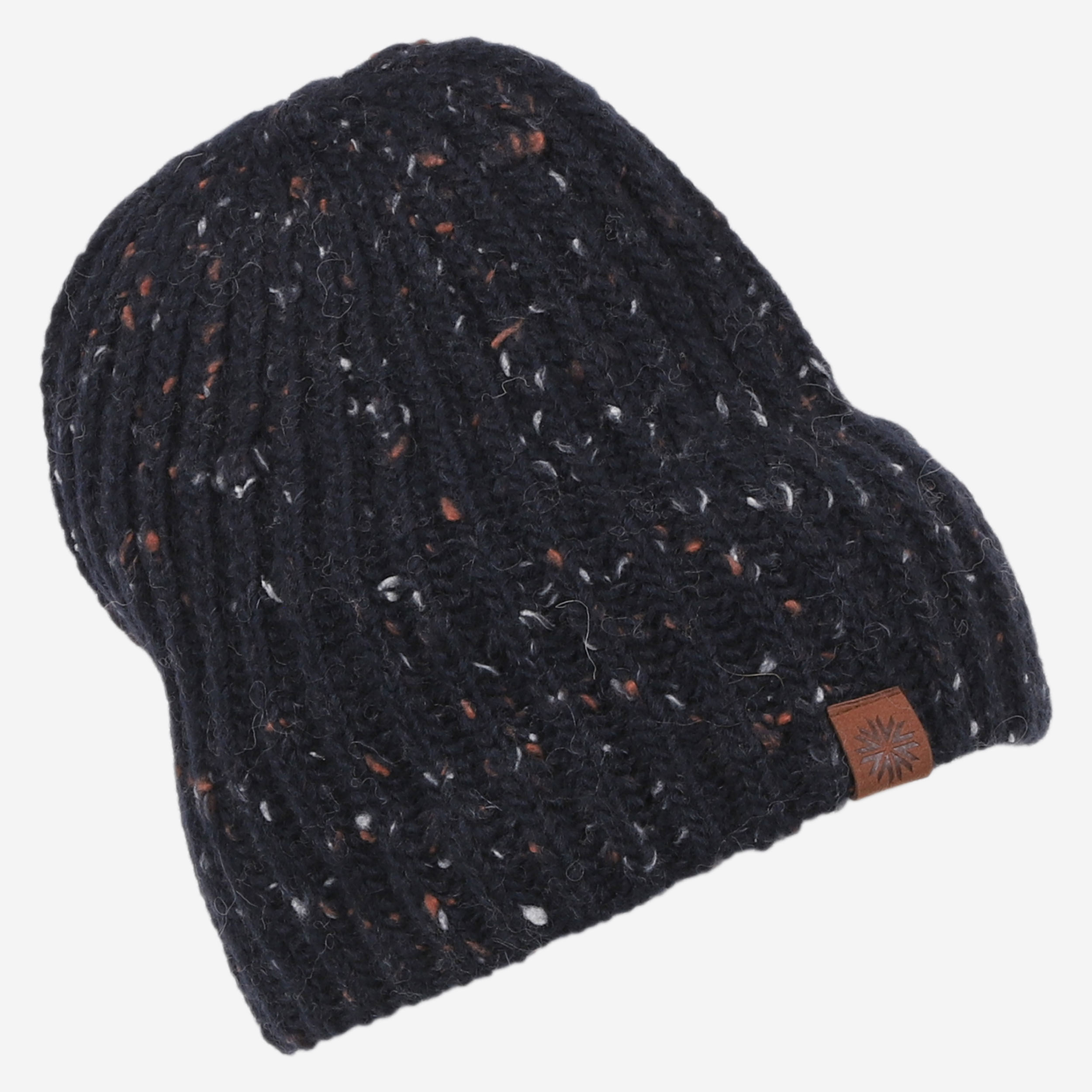 Bonnet tricoté en laine d'agneau Hraunhóll