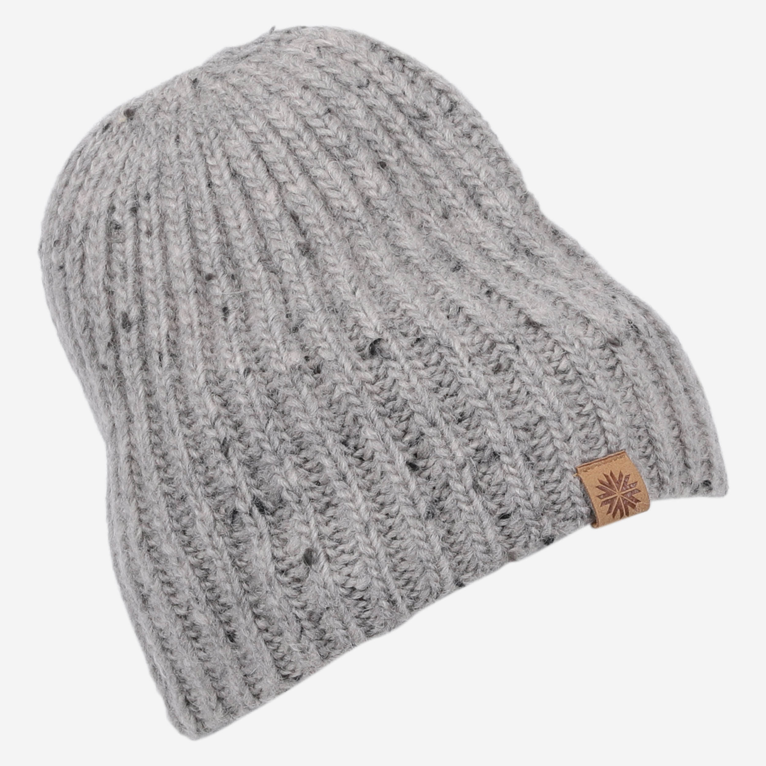 Hraunhóll knitted lambswool hat