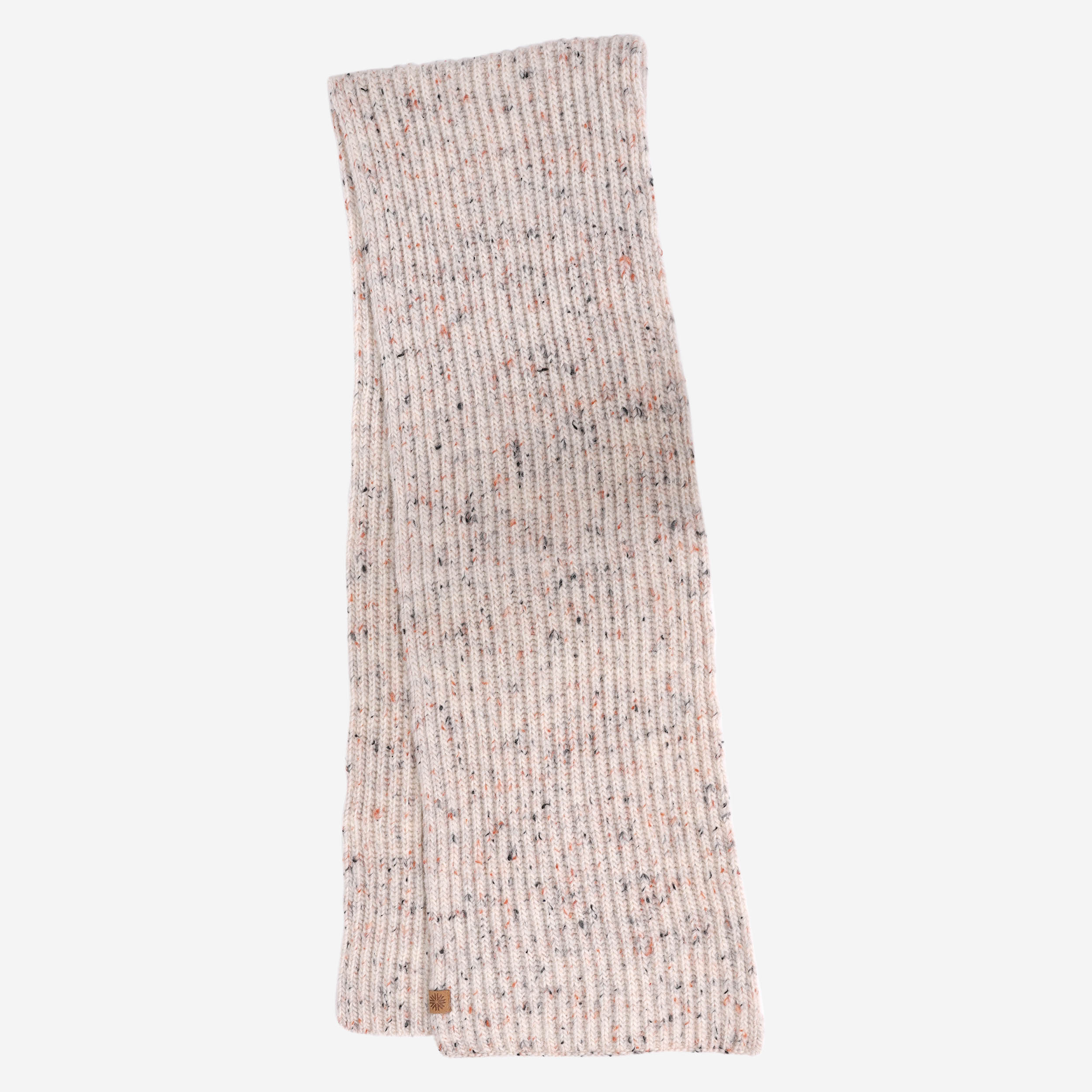 Écharpe en laine d'agneau tricotée Hraunhóll