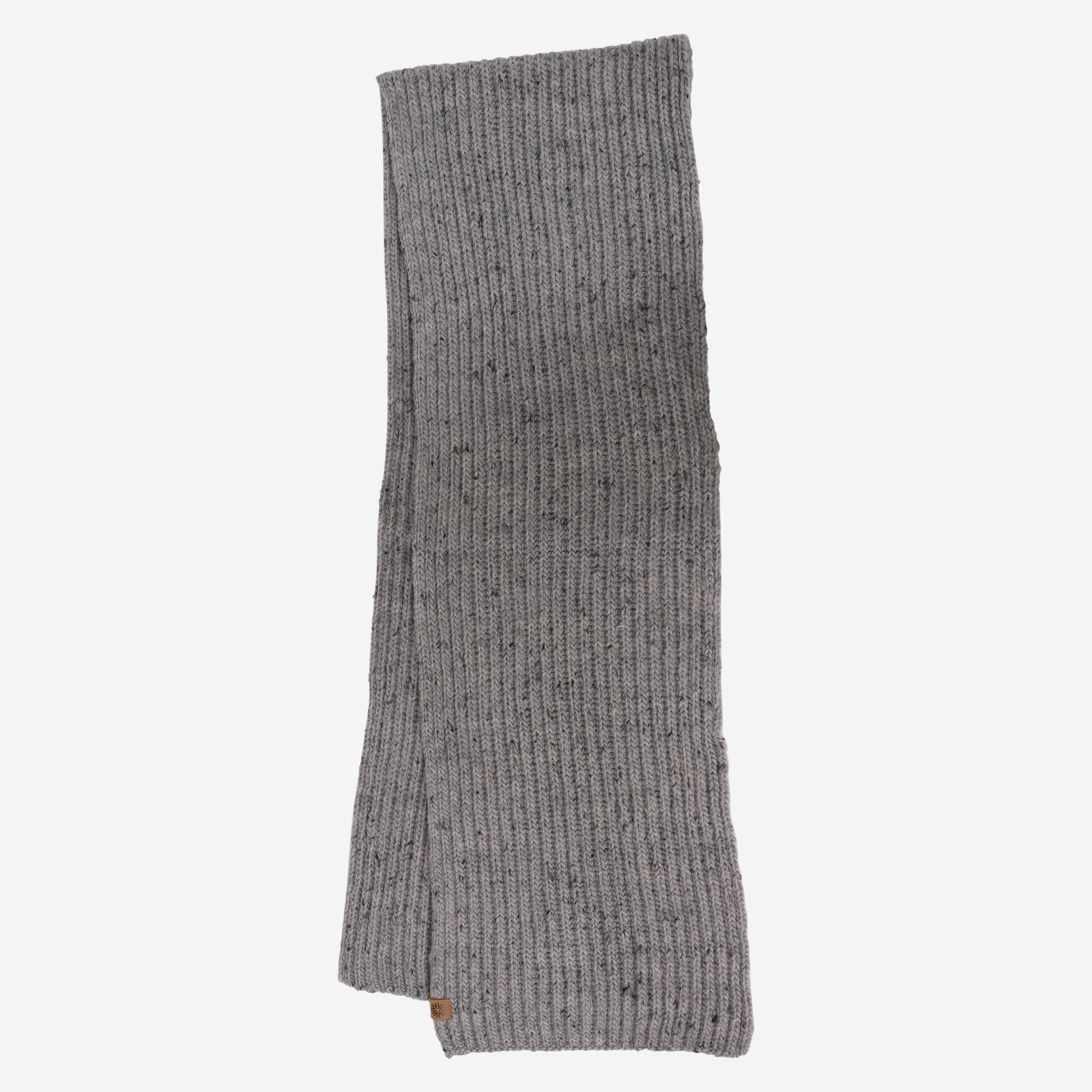 Hraunhóll knitted lambswool scarf