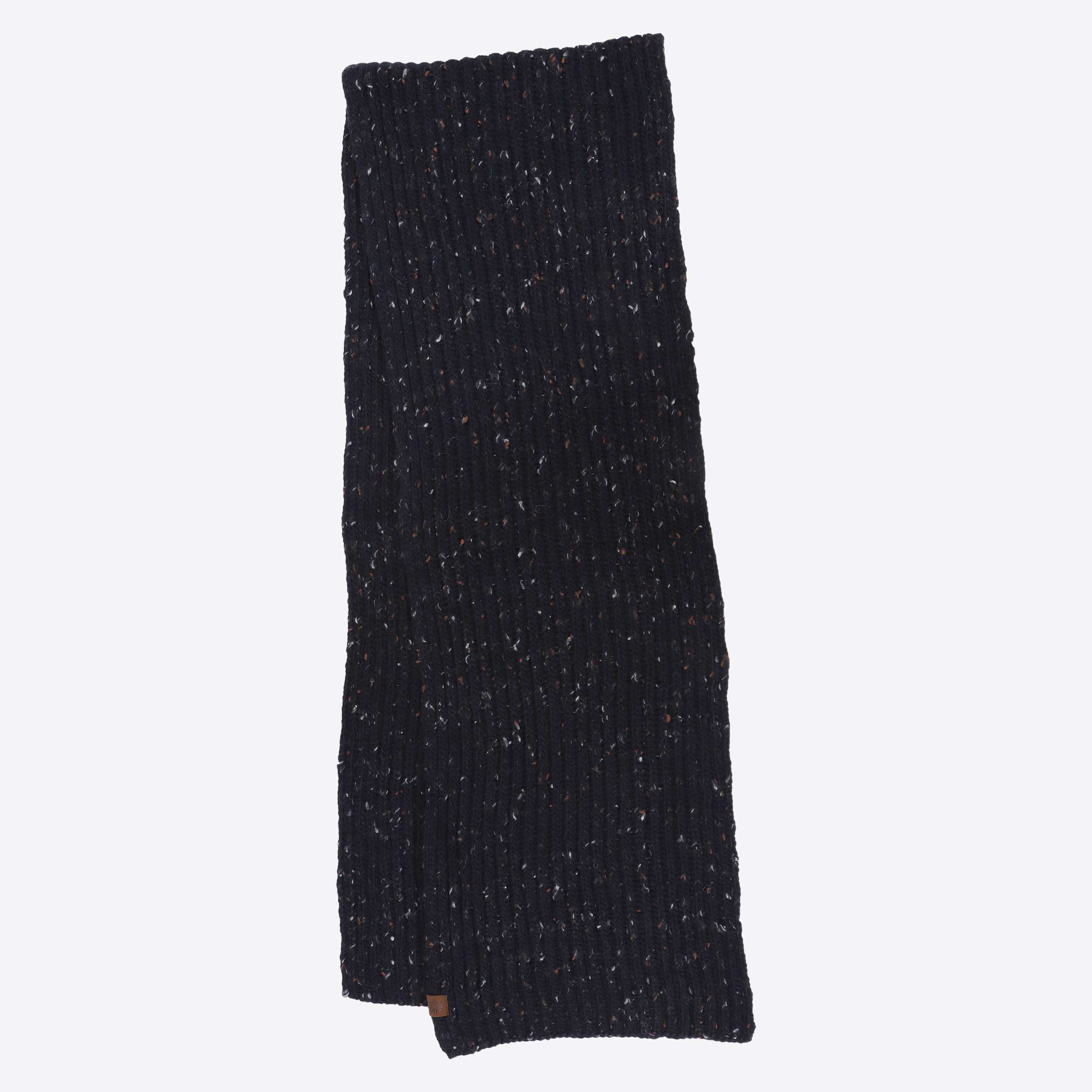 Hraunhóll knitted lambswool scarf