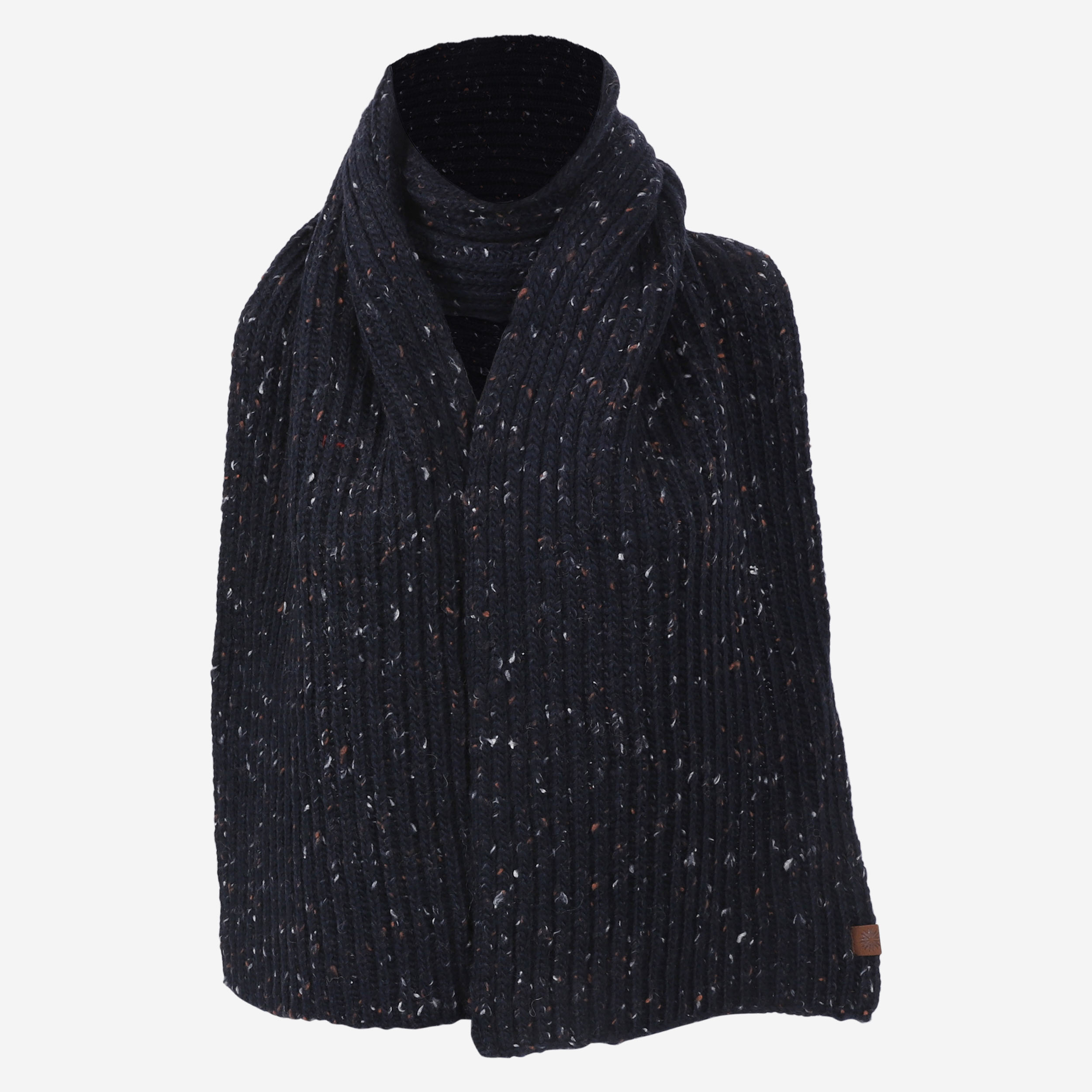 Hraunhóll knitted lambswool scarf