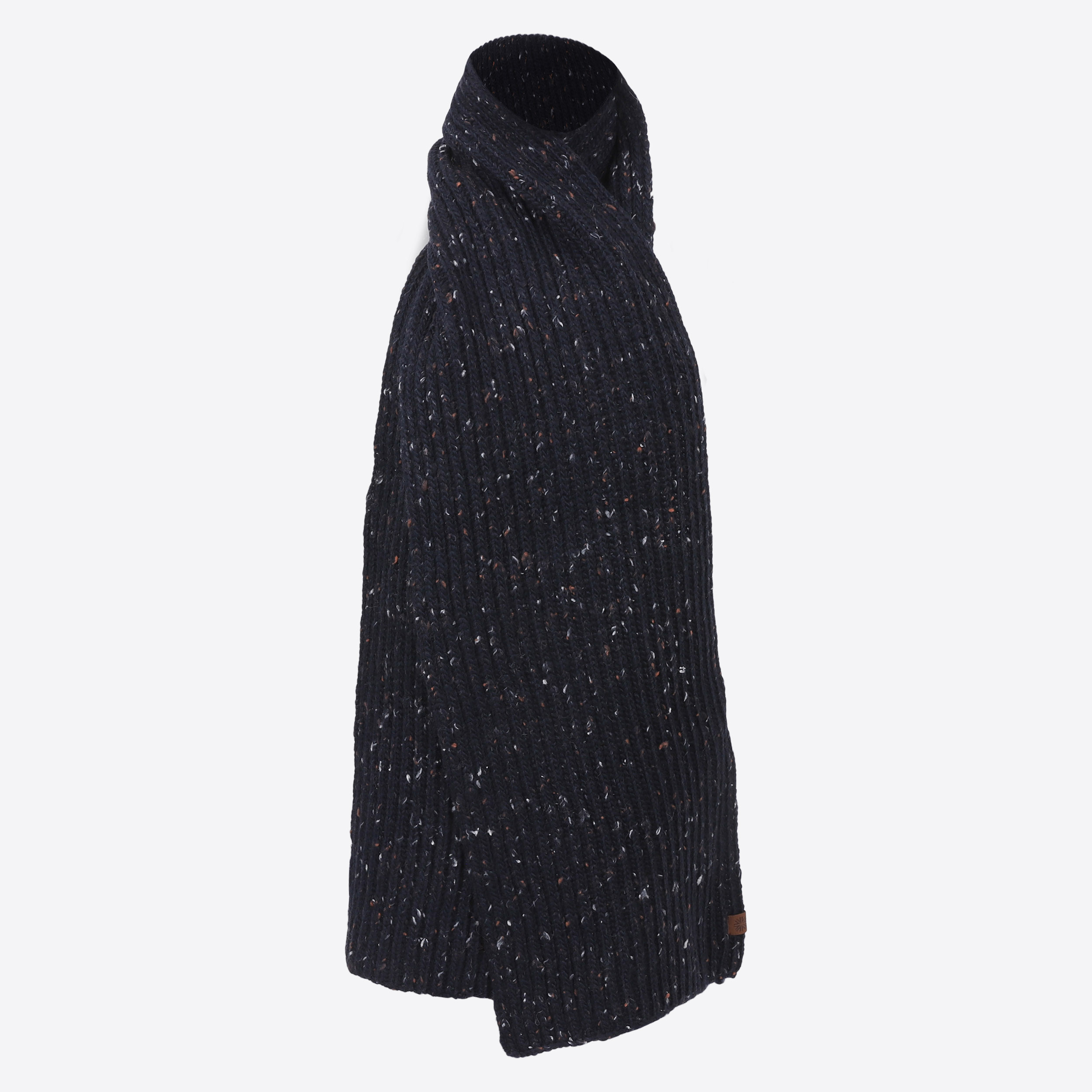 Hraunhóll knitted lambswool scarf