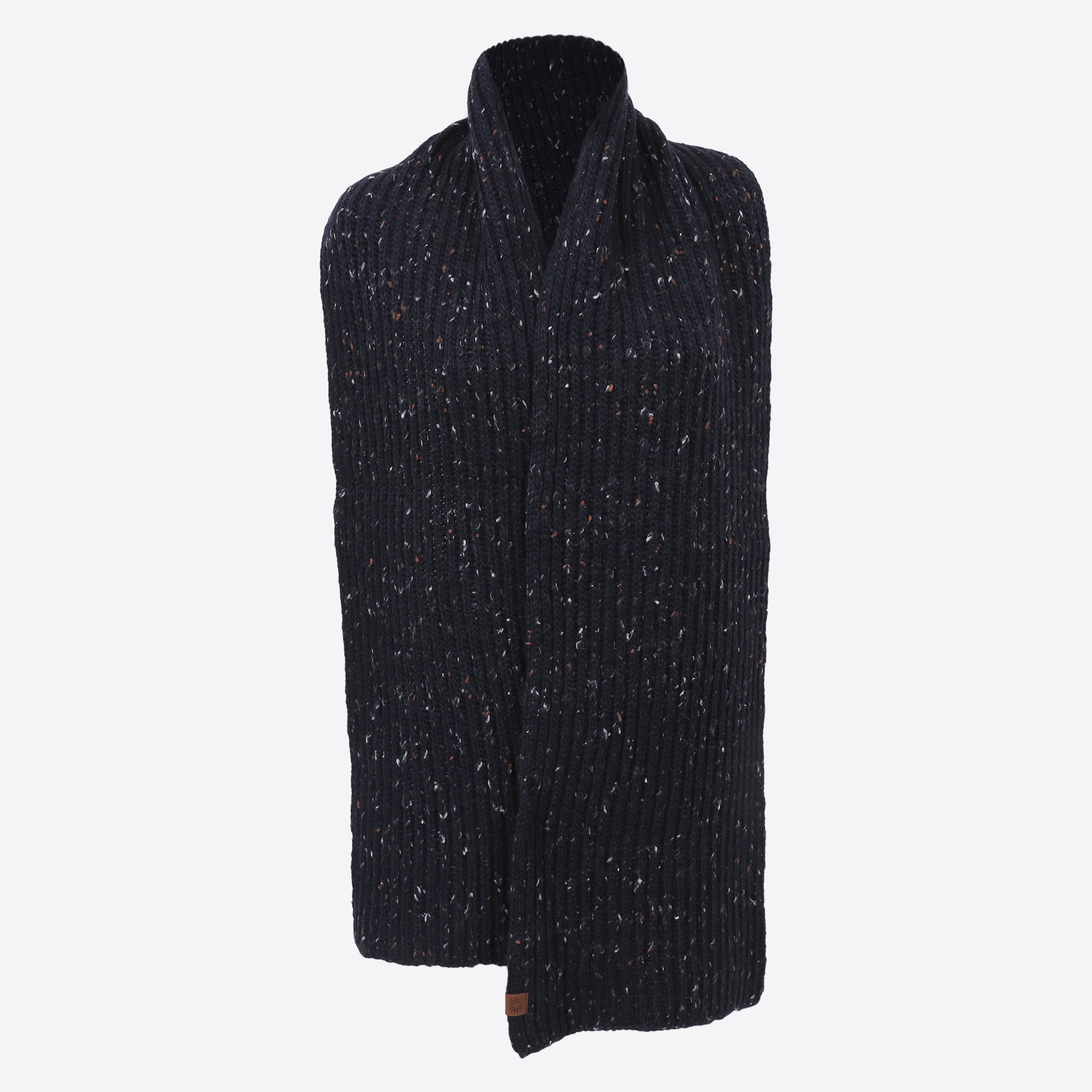 Hraunhóll knitted lambswool scarf