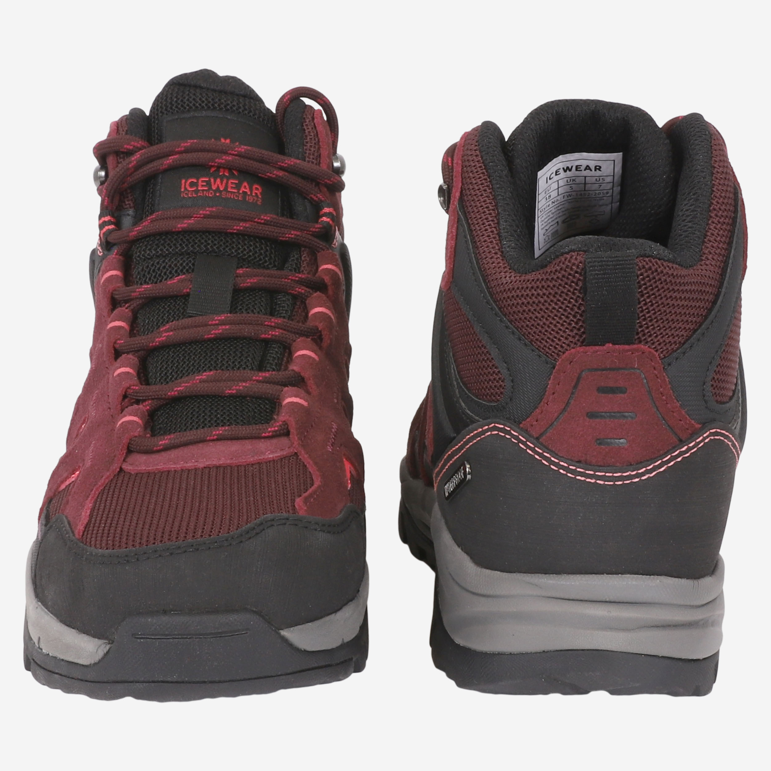 Öskubakur chaussures de randonnée pour femmes