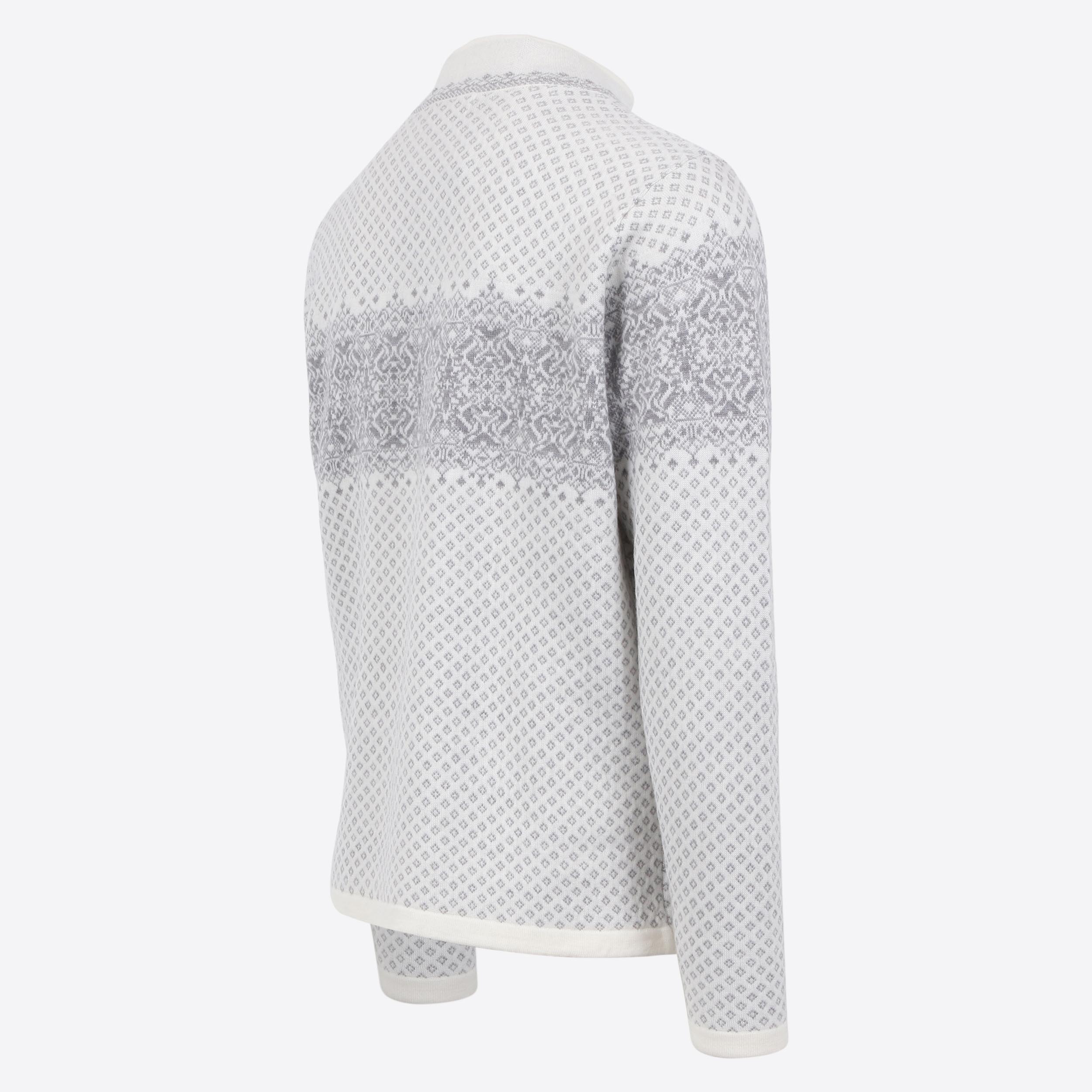 Pull en laine mérinos à motifs scandinaves Straumsvík