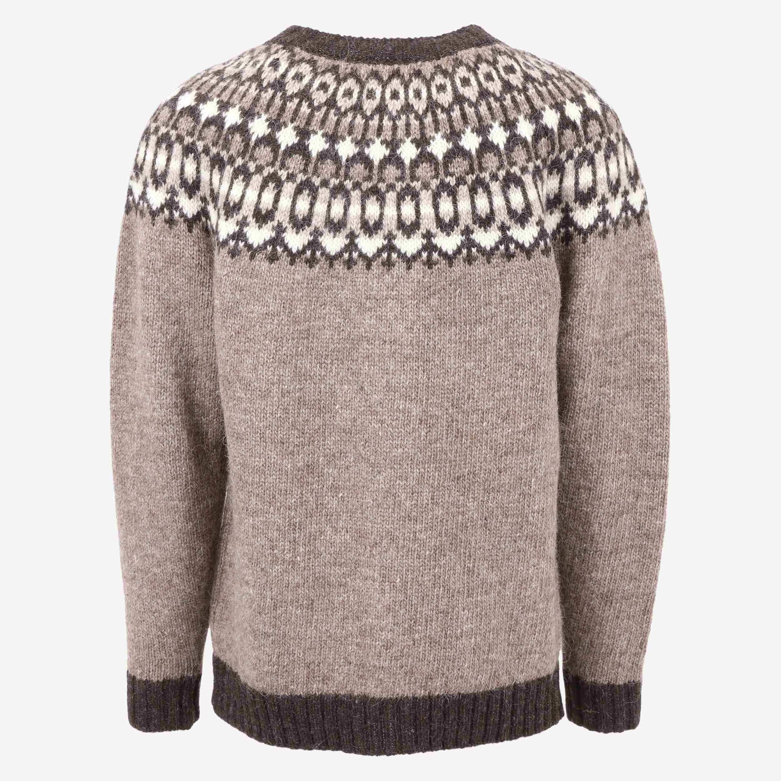 Fróði strickjacke aus wolle mit knöpfen 