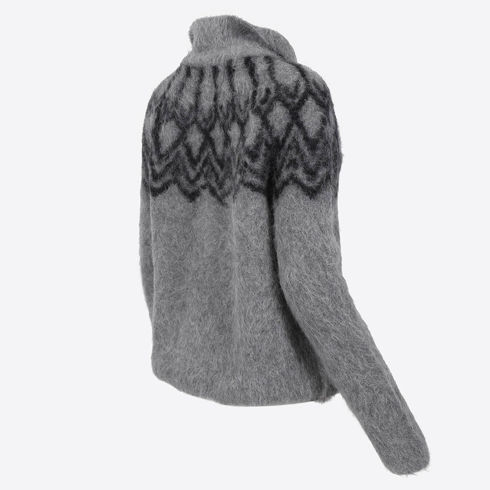 Látrabjarg alpaca wool Nordic pullover