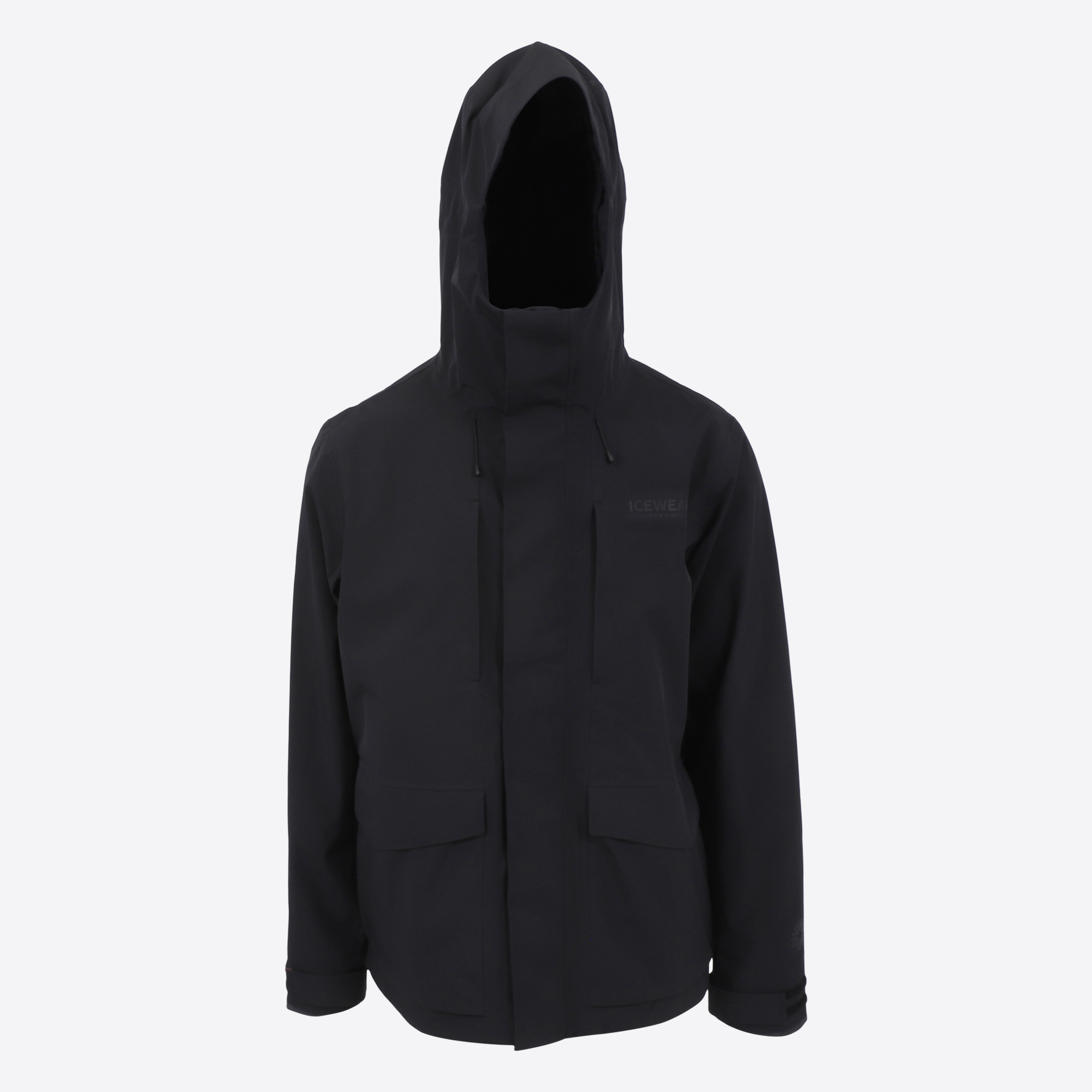 Dynjandi men´s raincoat with thin fleece lining