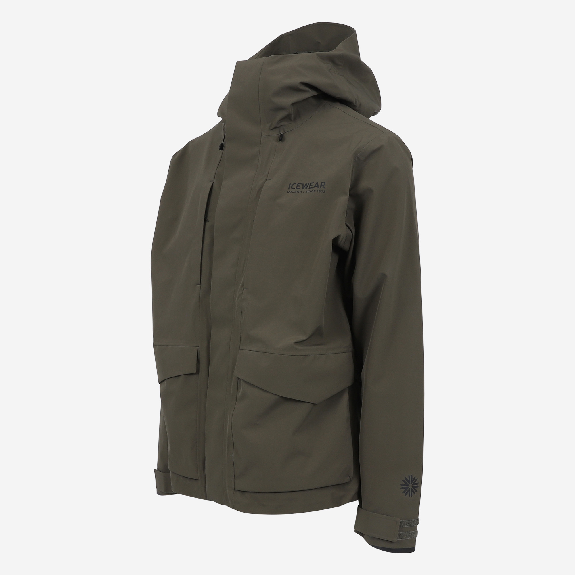 Dynjandi men´s raincoat with thin fleece lining