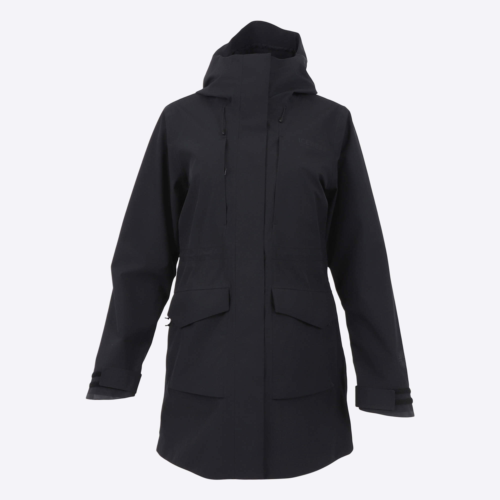 Dynjandi women´s raincoat with thin fleece lining