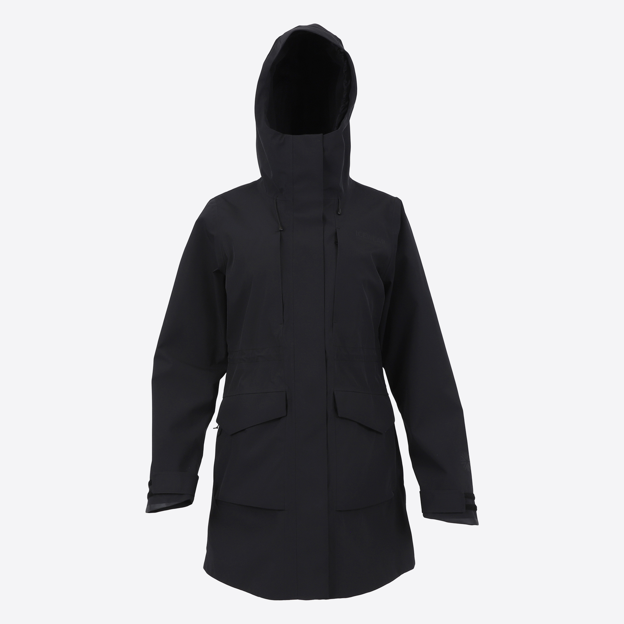 Dynjandi women´s raincoat with thin fleece lining