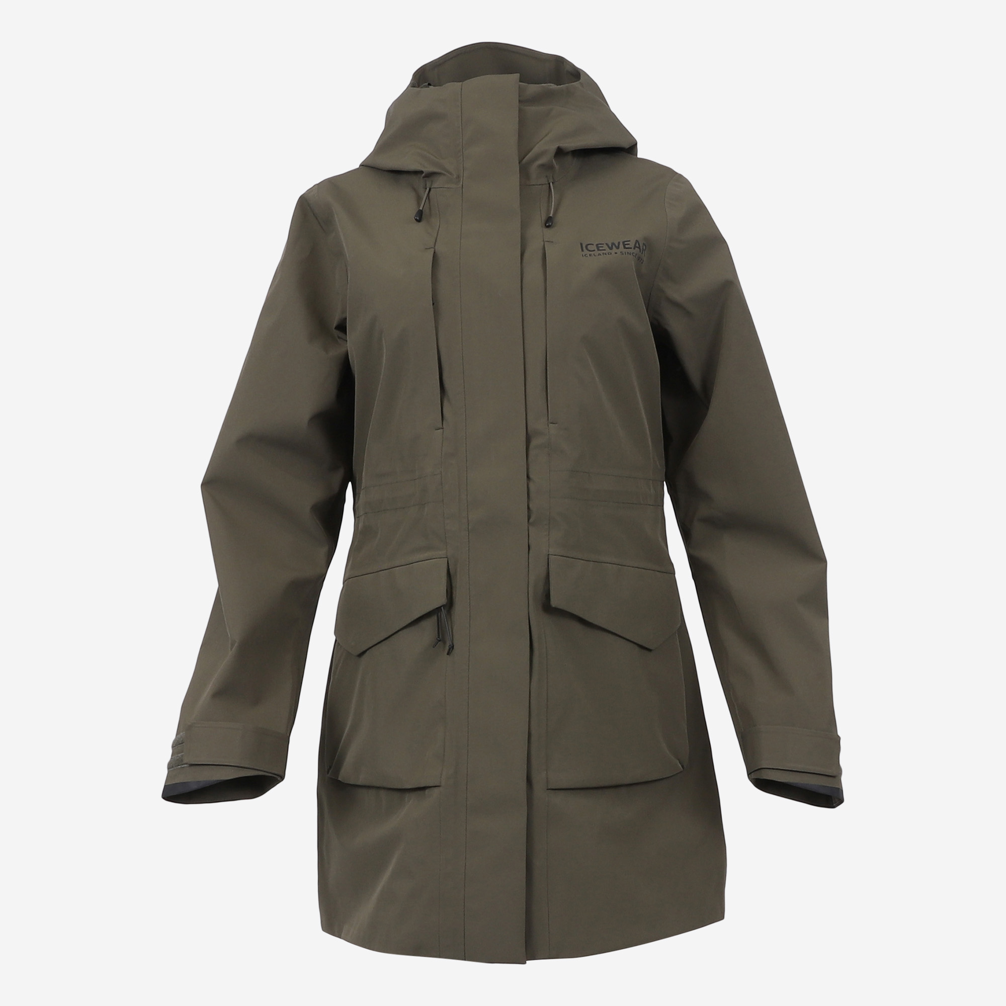 Dynjandi women´s rain jacket lined with fleece