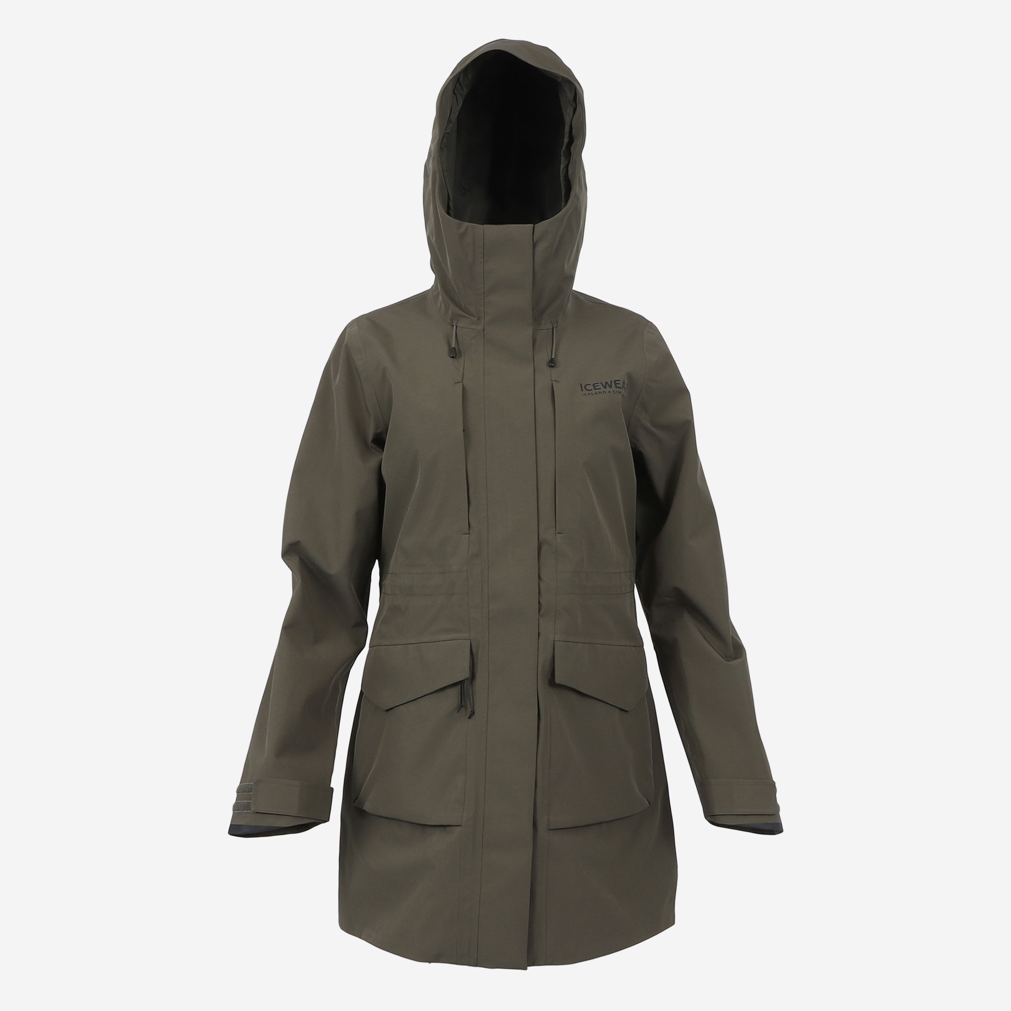 Dynjandi women´s rain jacket lined with fleece